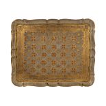 GILDED LACQUER TRAY