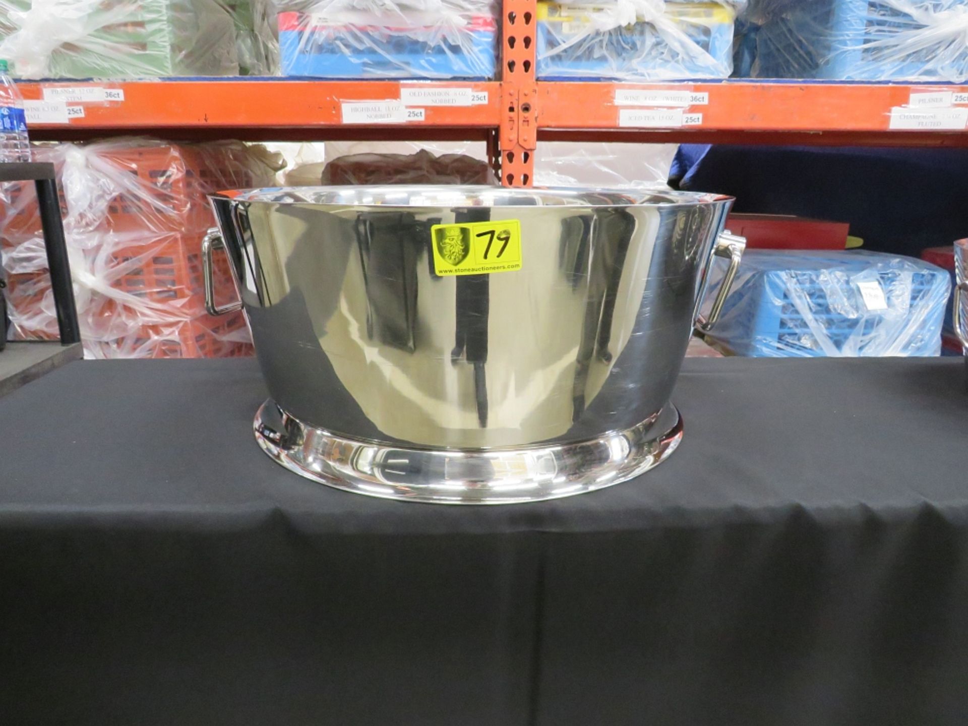 SAM'S BEVERAGE TUB-SMOOTH STAINLESS STEEL