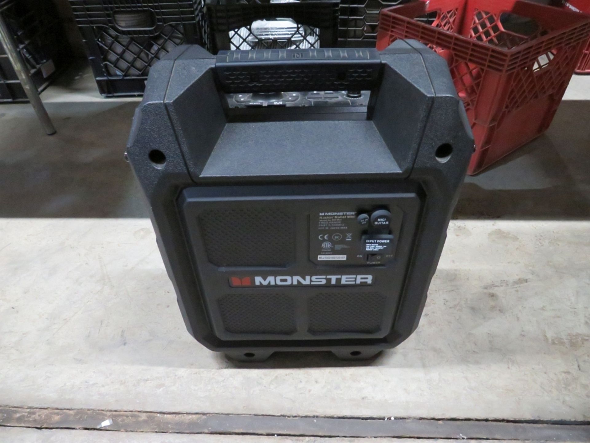 MONSTER AMP/SPEAKER/TUNER-60 WATT WITH MIC - Image 2 of 2