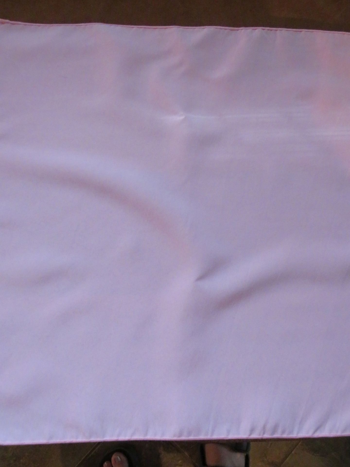 108" RD ICE PINK-TABLECLOTH