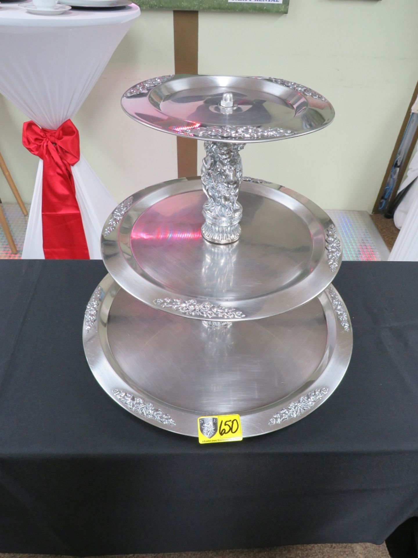 TRAY-3 TIER (STAINLESS STEEL)