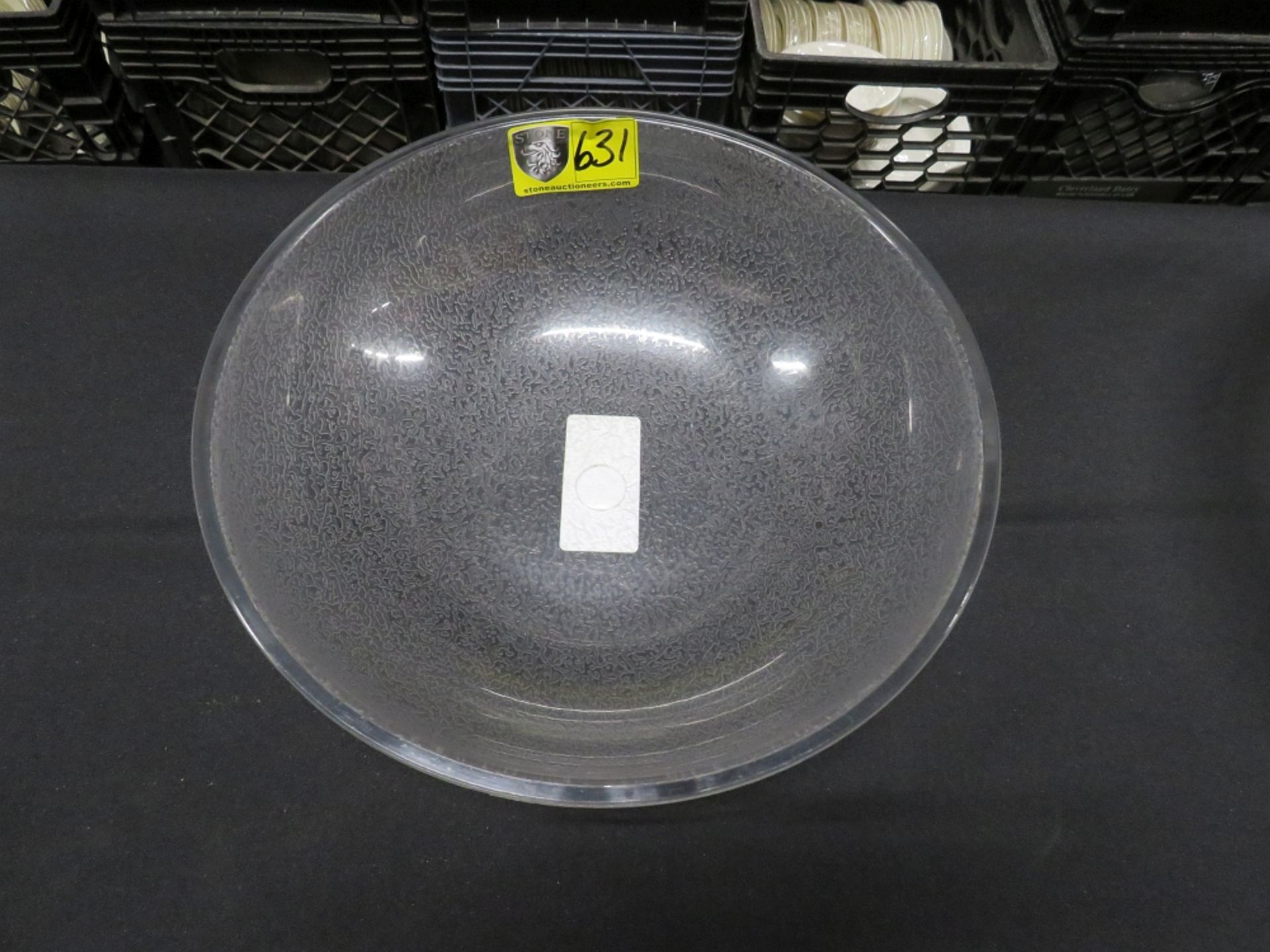 BOWL-12" PLASTIC PEBBLE-8 QT.