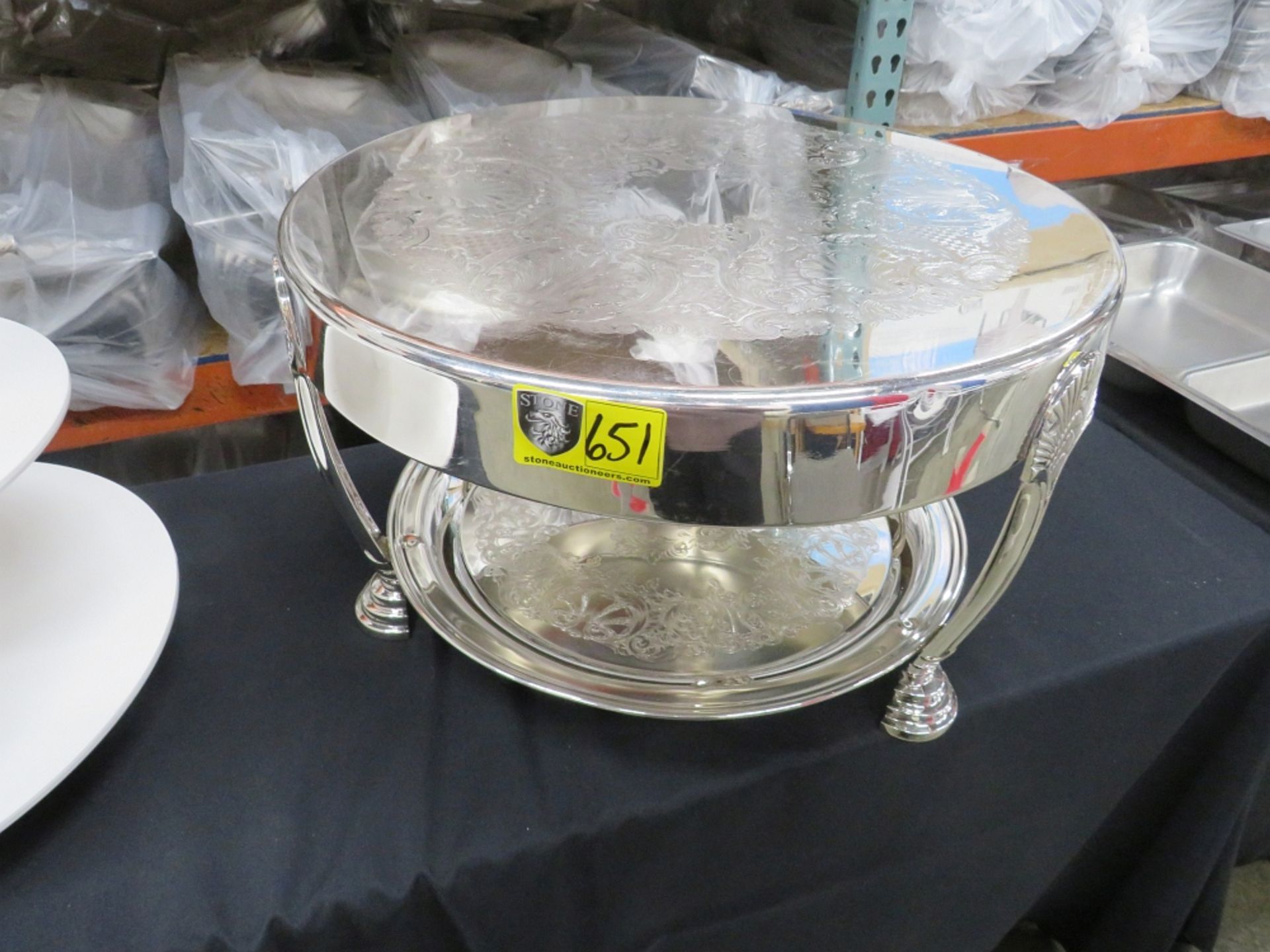 CAKE-STAND (19" SILVERMAX STAINLESS)