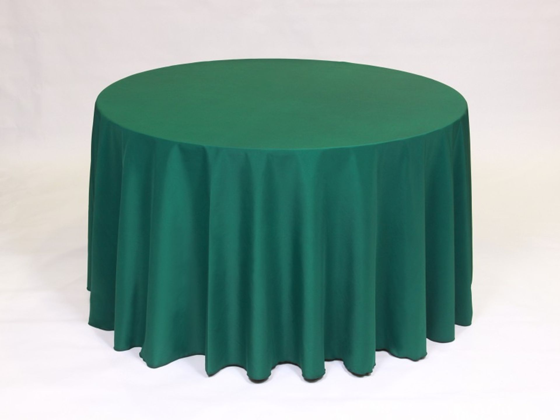 120" RD FOREST GREEN-TABLECLOTH
