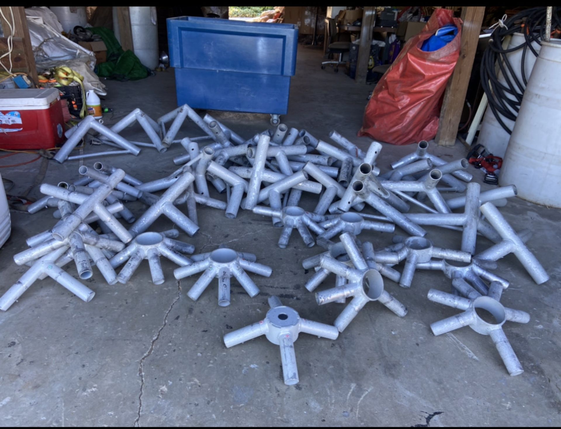 Lot of Tent Fittings