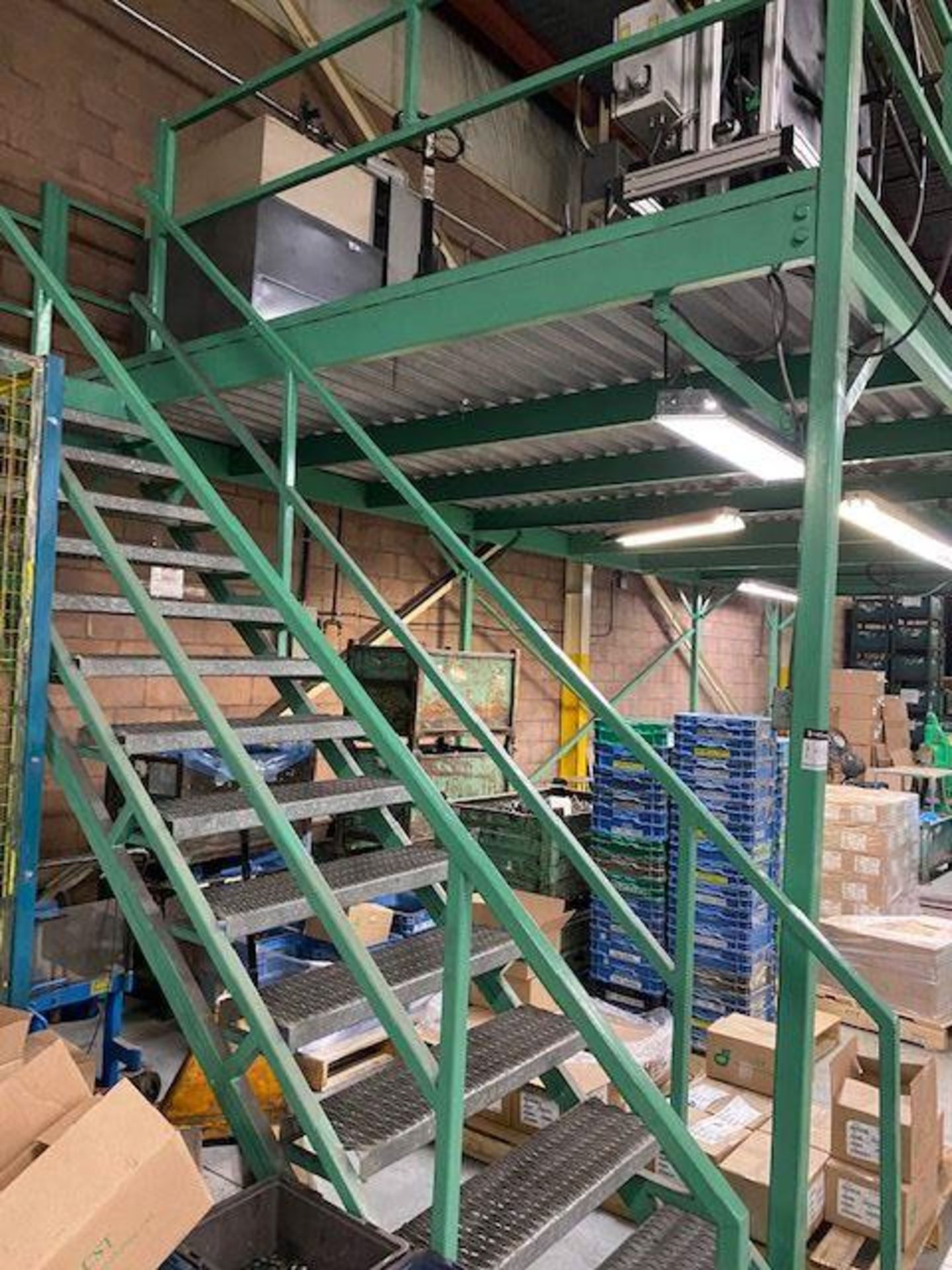 LONG FREE STANDING MEZZANINE (10 X 15 X 36) - Image 14 of 15