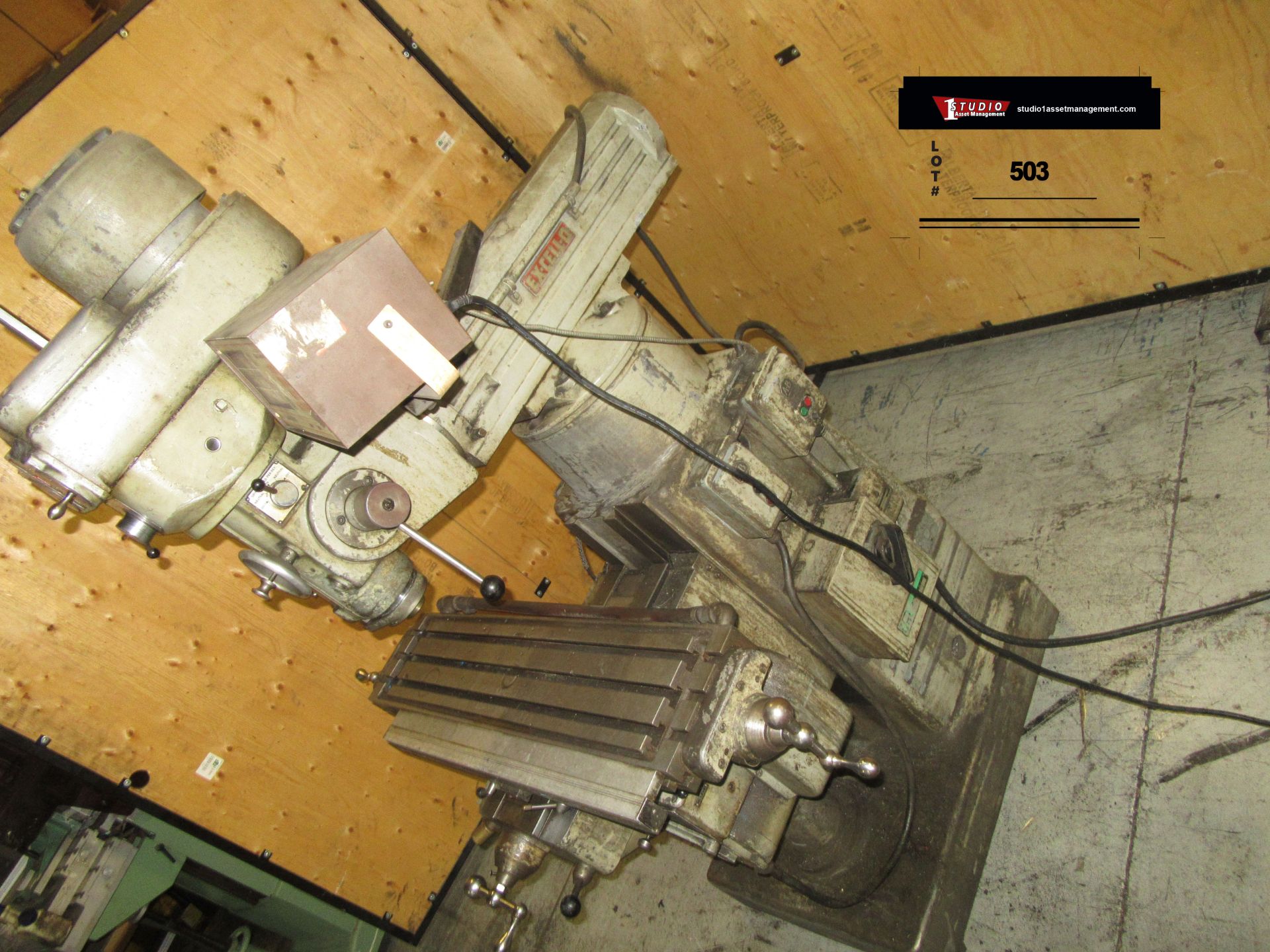 VERTICAL MILLING MACHINE - Image 4 of 4