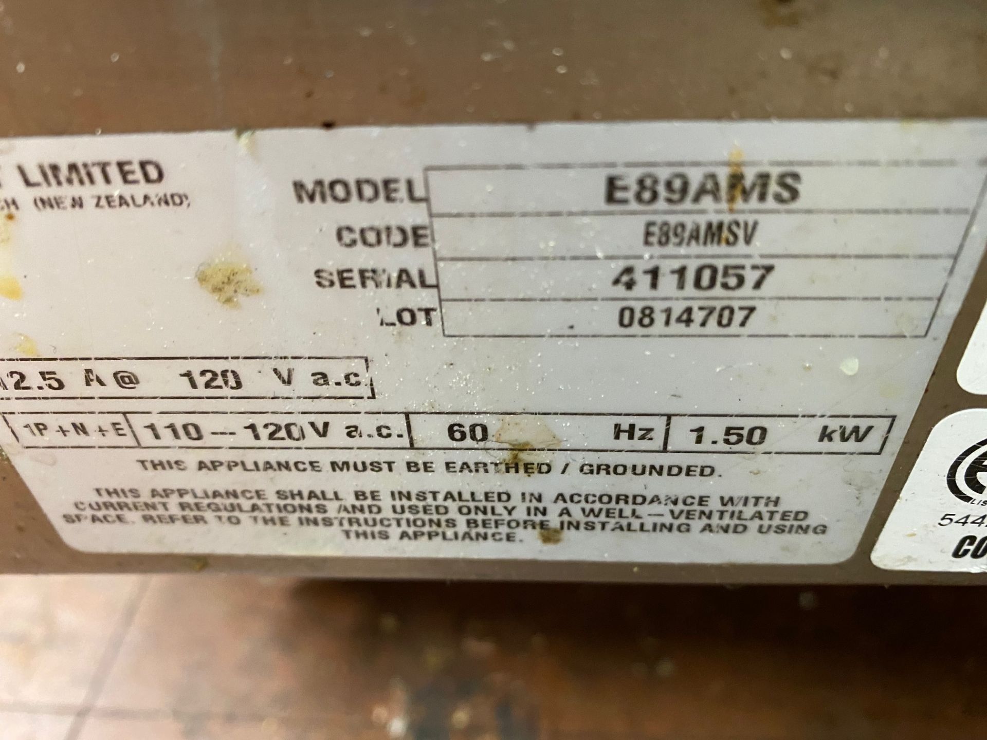 Combination turbofan oven/proofer - Image 6 of 8