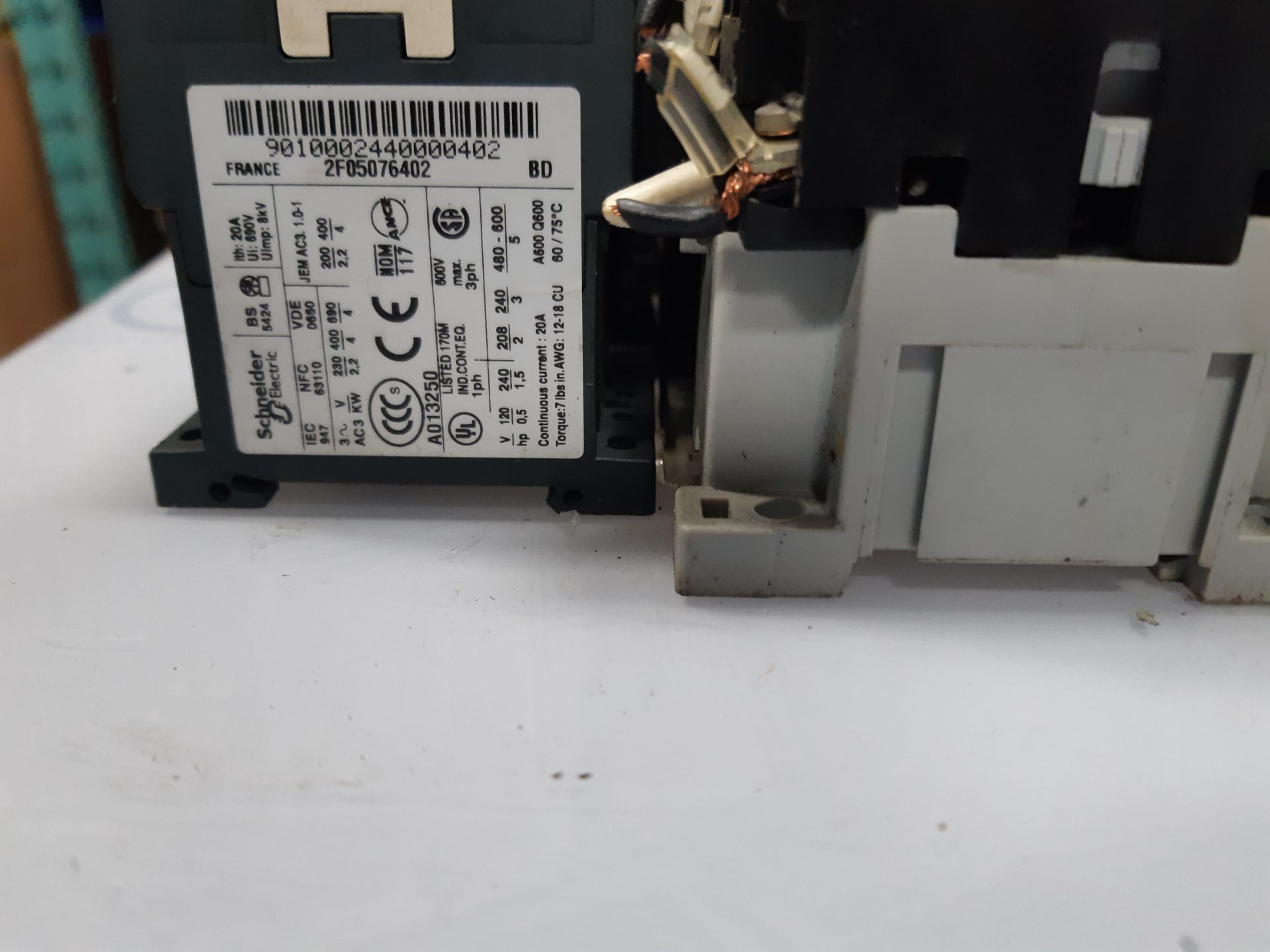 Lot of electrical contactor - Image 6 of 6