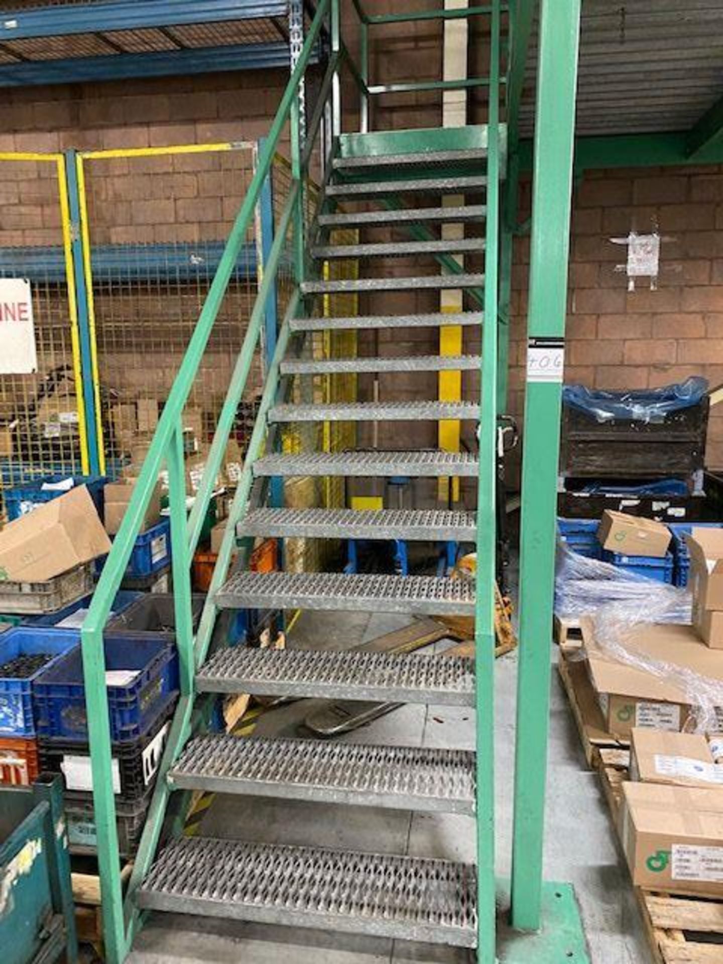 LONG FREE STANDING MEZZANINE (10 X 15 X 36) - Image 11 of 15