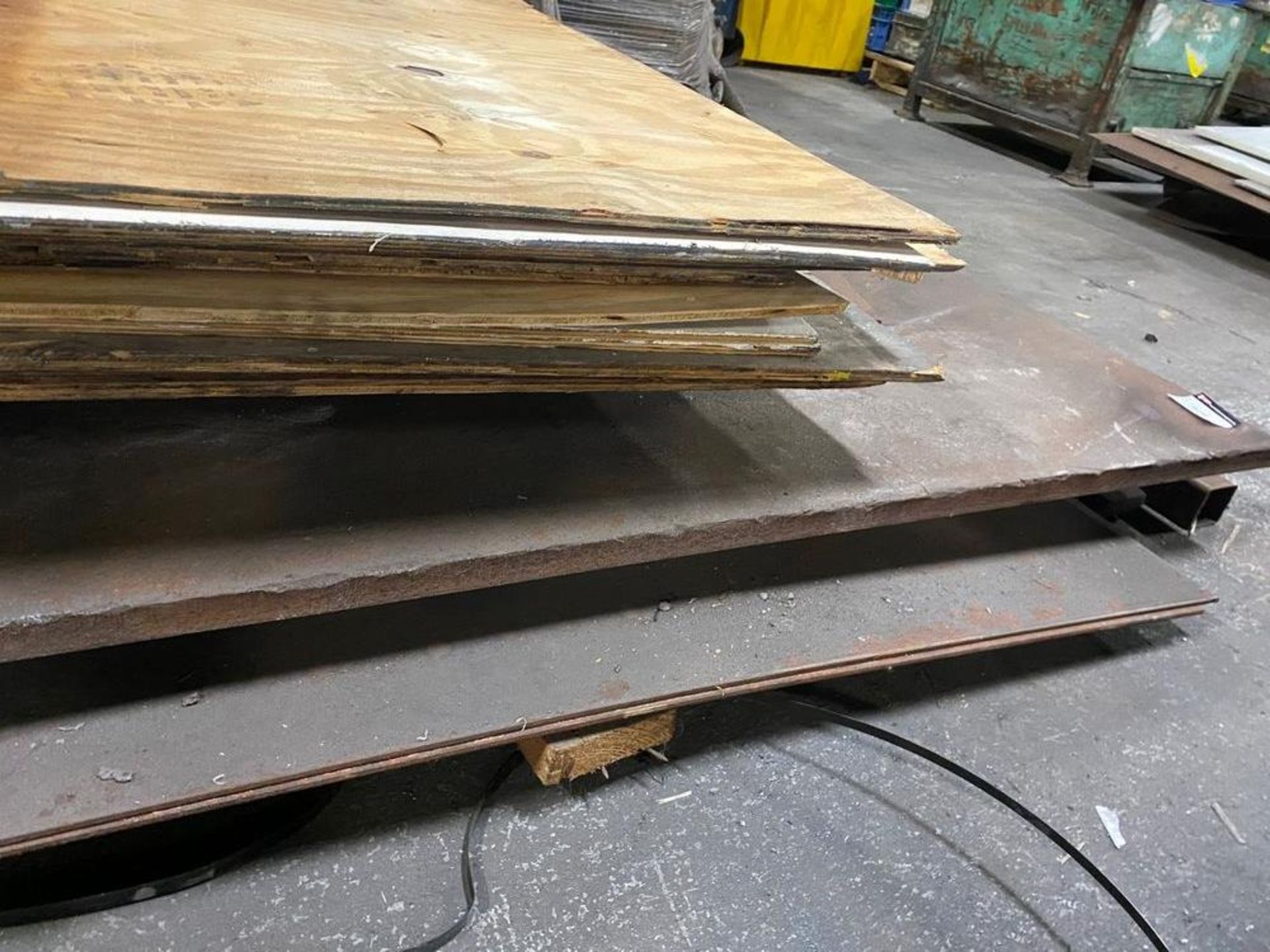 LOT OF ONE PC OF HEAVY STEEL(8 X 4 FT) - Image 2 of 5