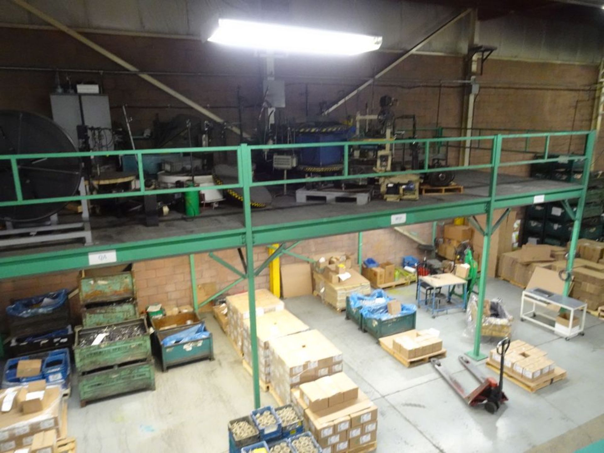 LONG FREE STANDING MEZZANINE (10 X 15 X 36) - Image 2 of 15