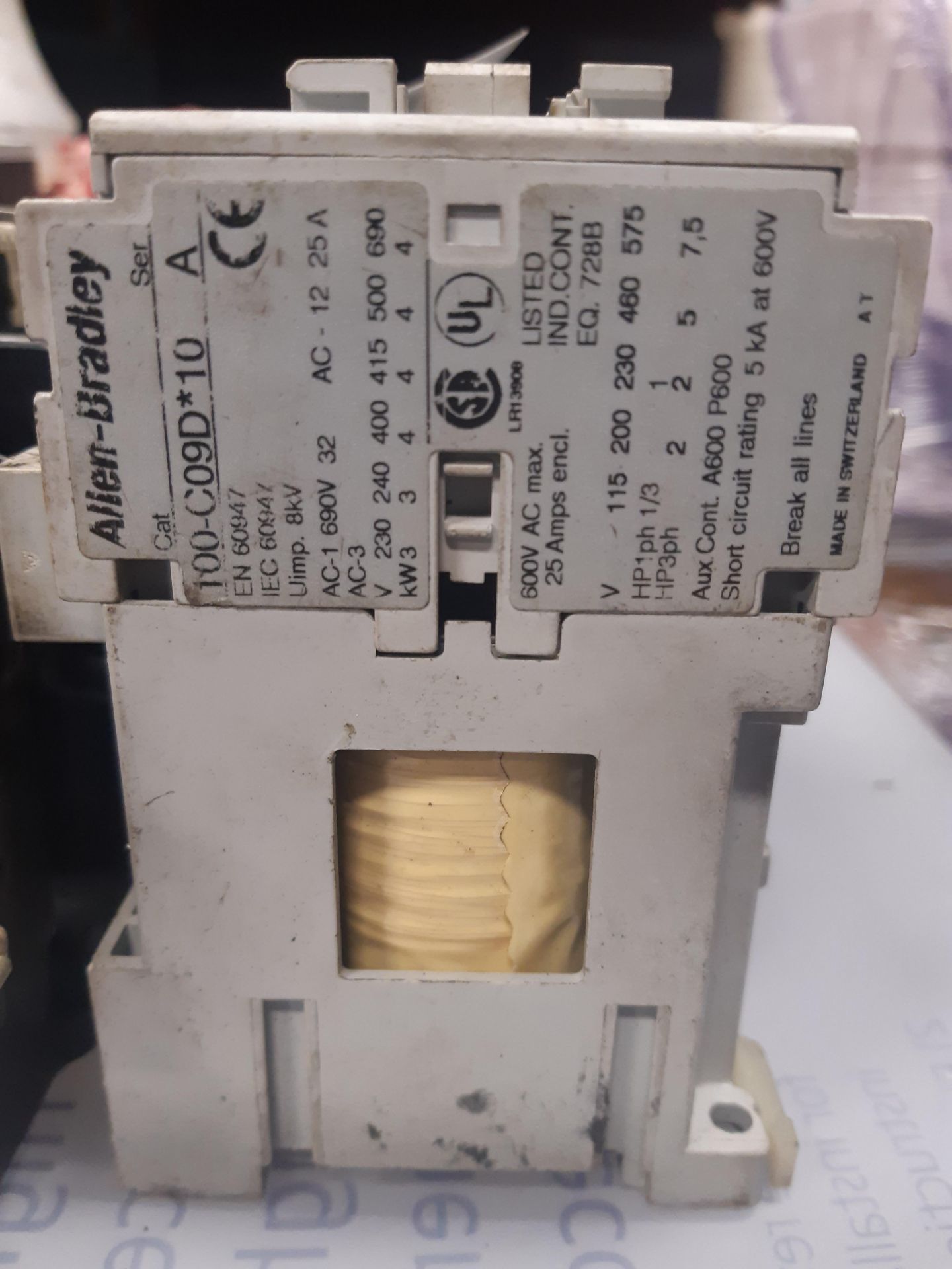 Lot of electrical contactor - Image 3 of 4