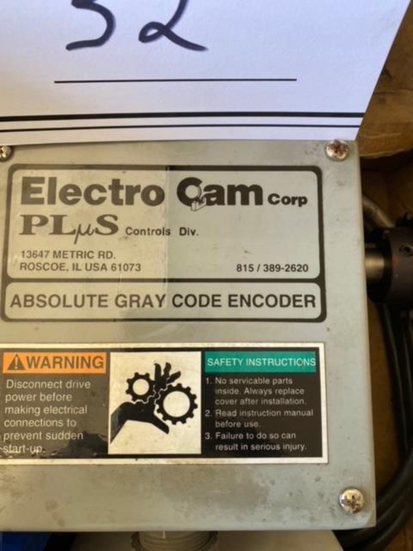 ELECTRO CAM CORP PLUS CONTROL DIVISION - Image 2 of 4