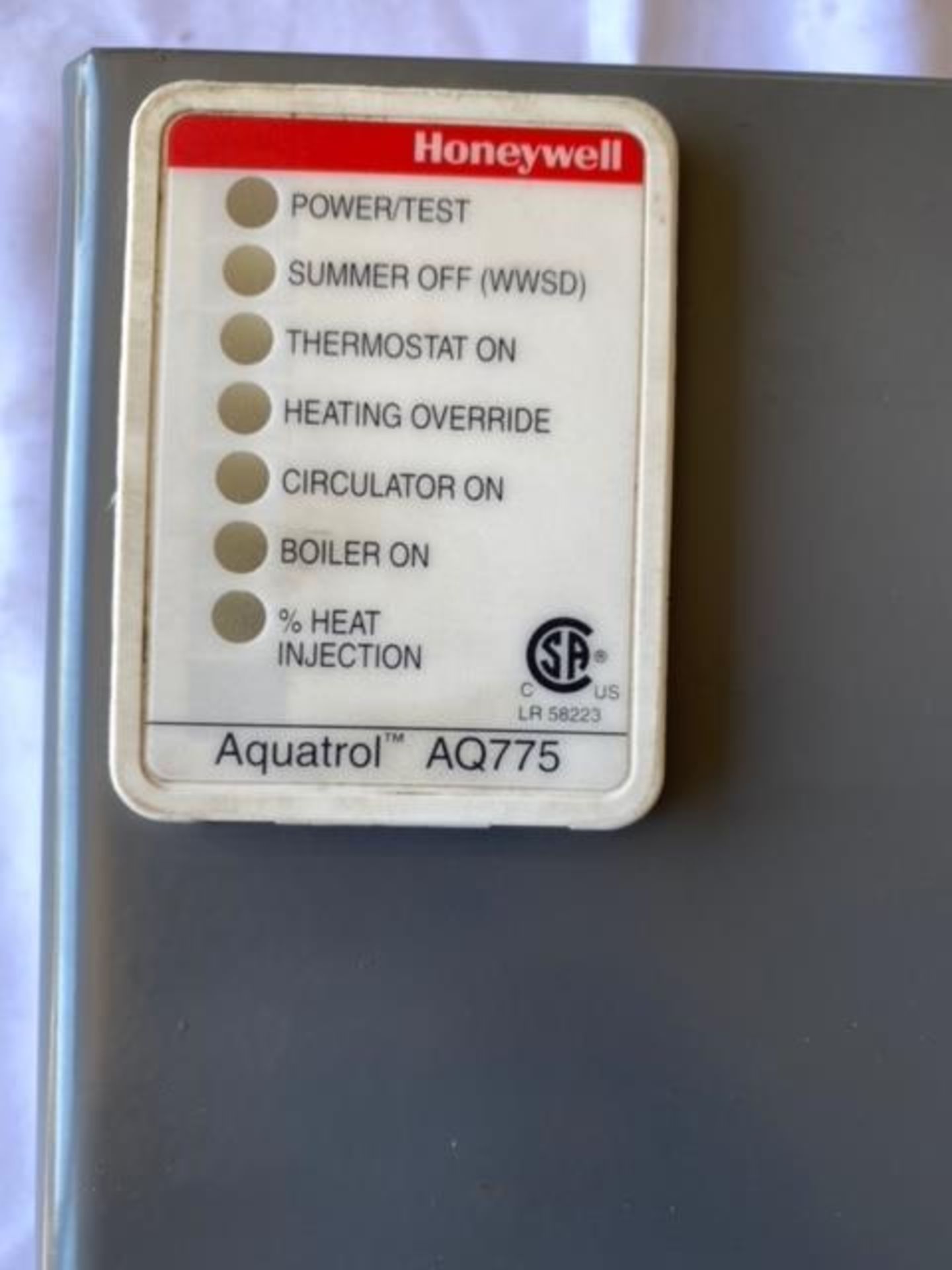 HONEYWELL THERMOSTAT CONTROLLER - Image 3 of 3