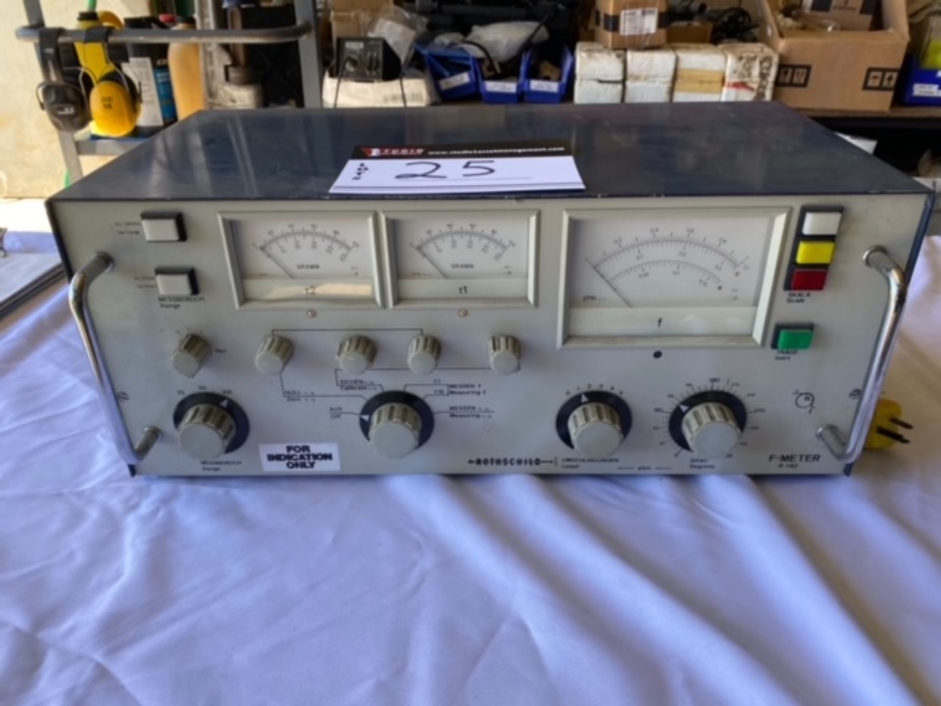 ROTHSCHILD R1192 ELECTRONIC TENSIONMETER - Image 2 of 6