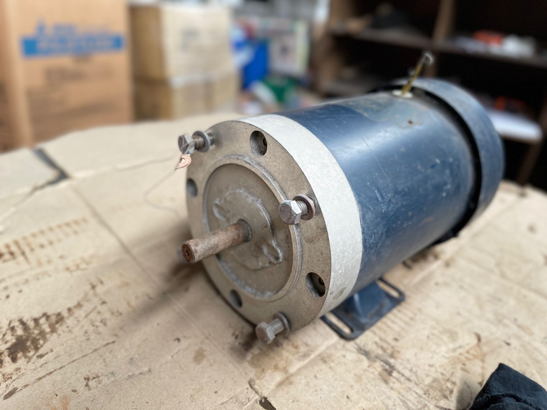 LEESON ELECTRICAL CORPORATION, ELECTRIC MOTOR, RPM 1140, HP ½, 208-230 - Image 4 of 4