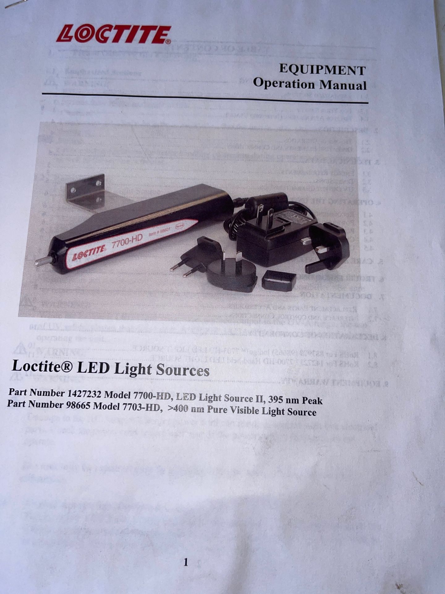 LOCTITE LED LIGHT SOURCES - Image 2 of 4