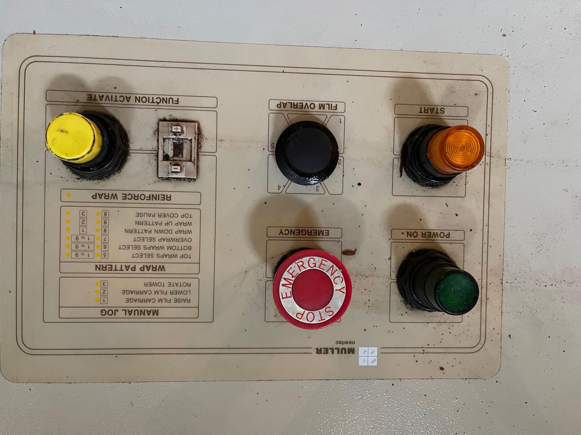 LOT OF TWO USED PANELS WITH VARIABLE SPEED CONTROLLERS, ONE IS FROM A SHRINK WRAPPER, OTHER IS