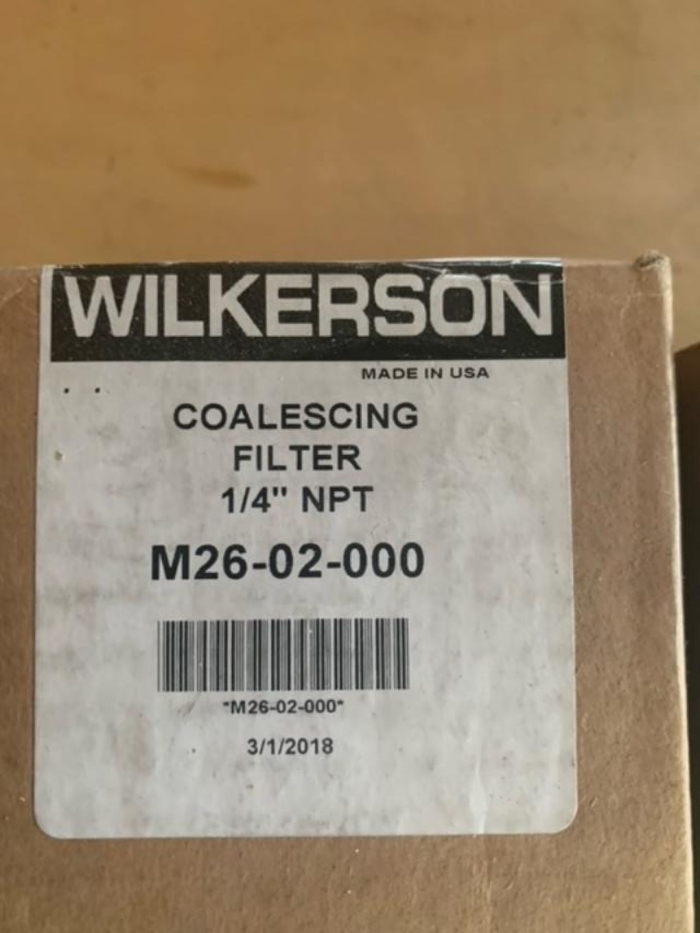 4 X WILKERSON COALESCING FILTER, 1/4” NPT - Image 3 of 3