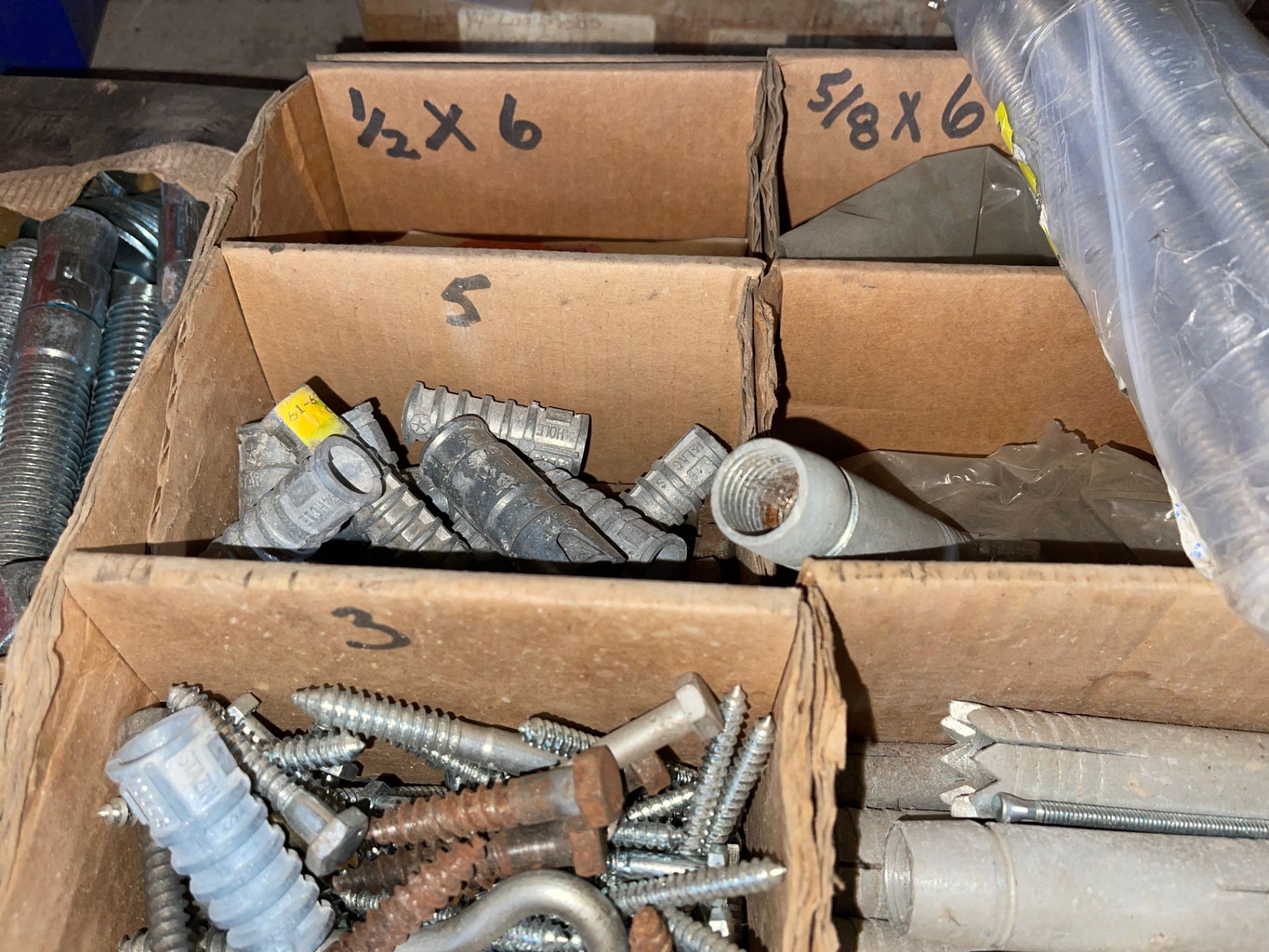 LOT OF CEMENT ANCHORS, RIGGING FEE $25.00 - Image 3 of 3