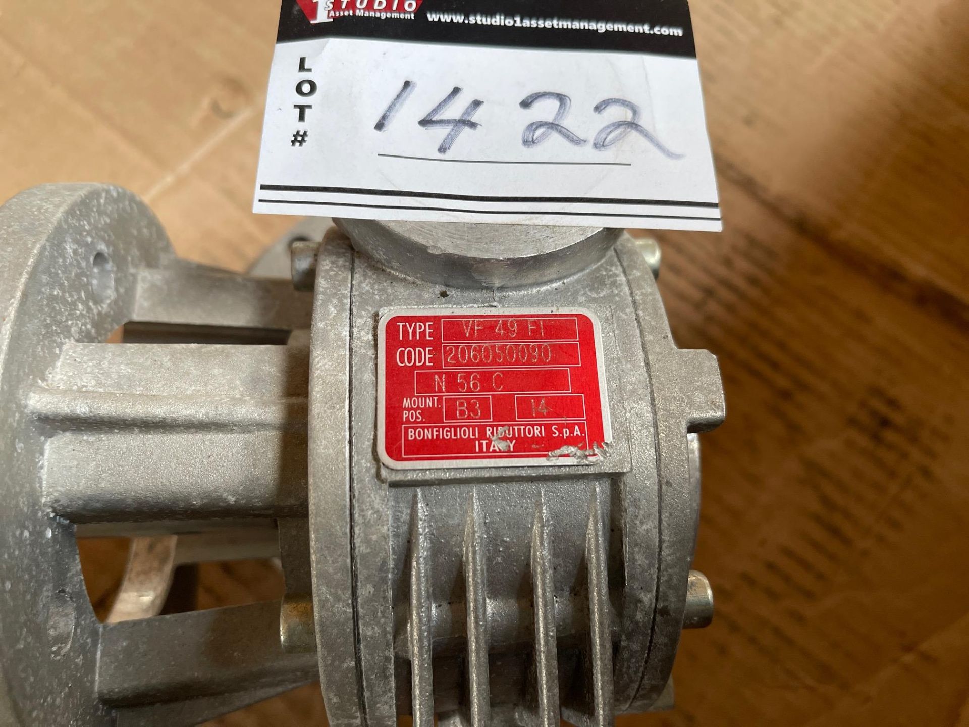 BONFIGLION GEARBOX, V-49, F1 SERIES - Image 5 of 5