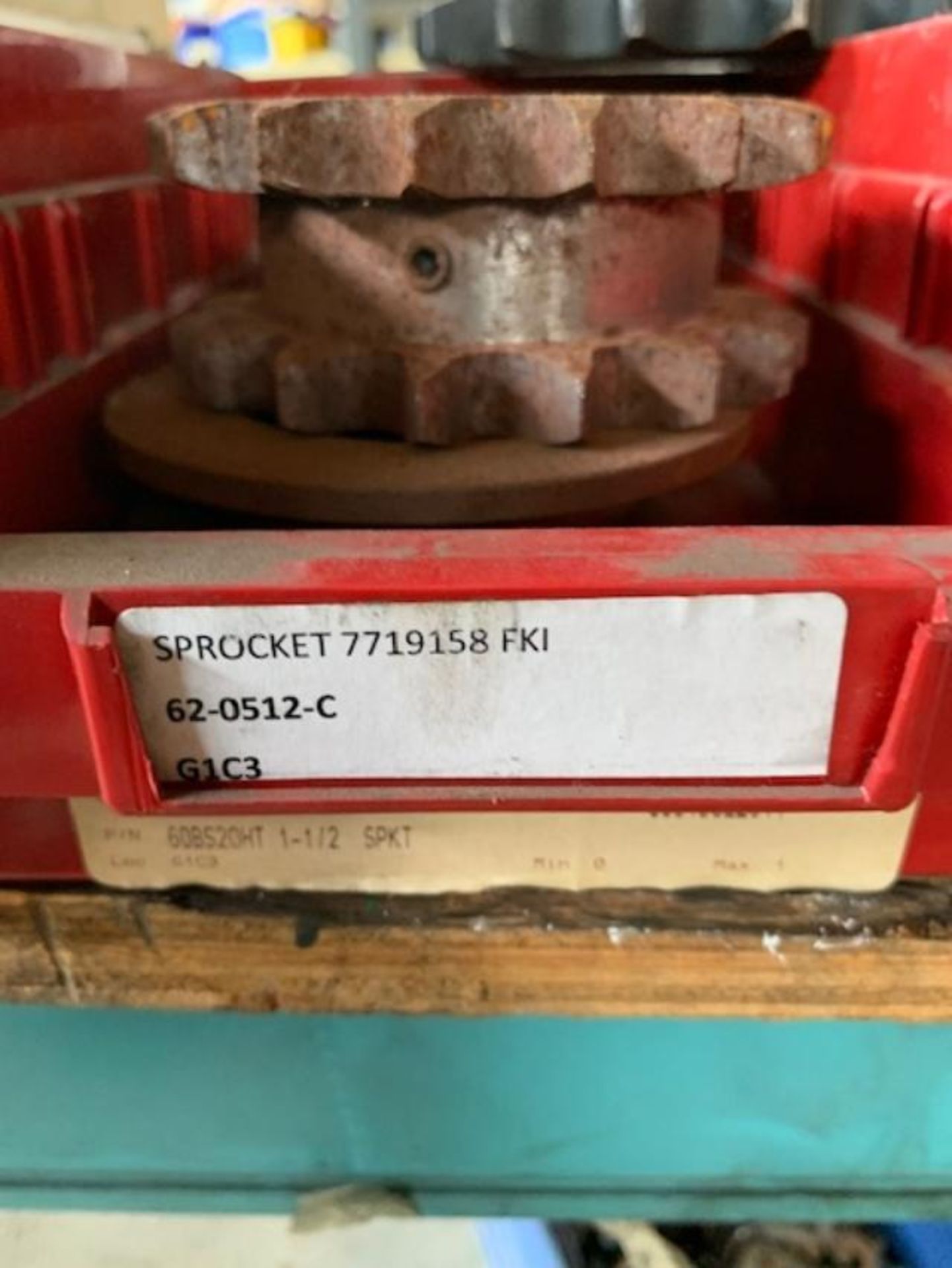 LOT OF ASSORTED SPROCKET, PULLEY DOUBLE AK32 X 1 BROWNING, SPROCKET DS60Q21 BROWNING (CONVEYOR), - Image 2 of 3