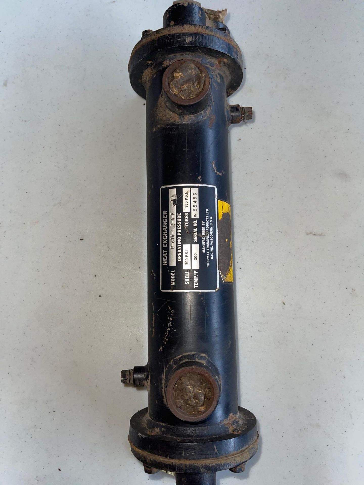 HEAT EXCHANGER, 300 PSI, 300°F, RIGGING FEE $ - Image 3 of 4