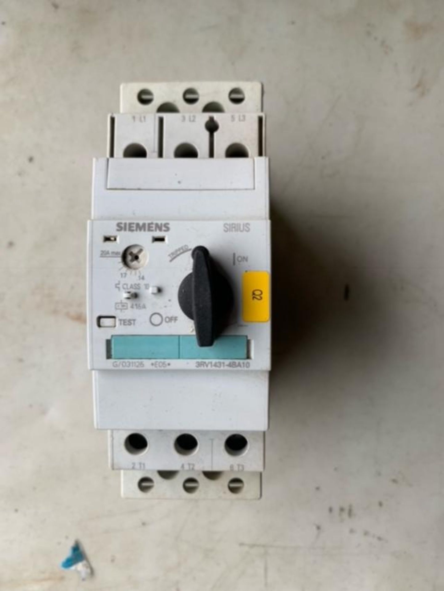 LOT OF SIEMENS STARTER CONTACTORS, 6 X 50 AMP, 1 X 20 AMP, 1 X .32 AMP, RIGGING FEE $ - Image 2 of 3