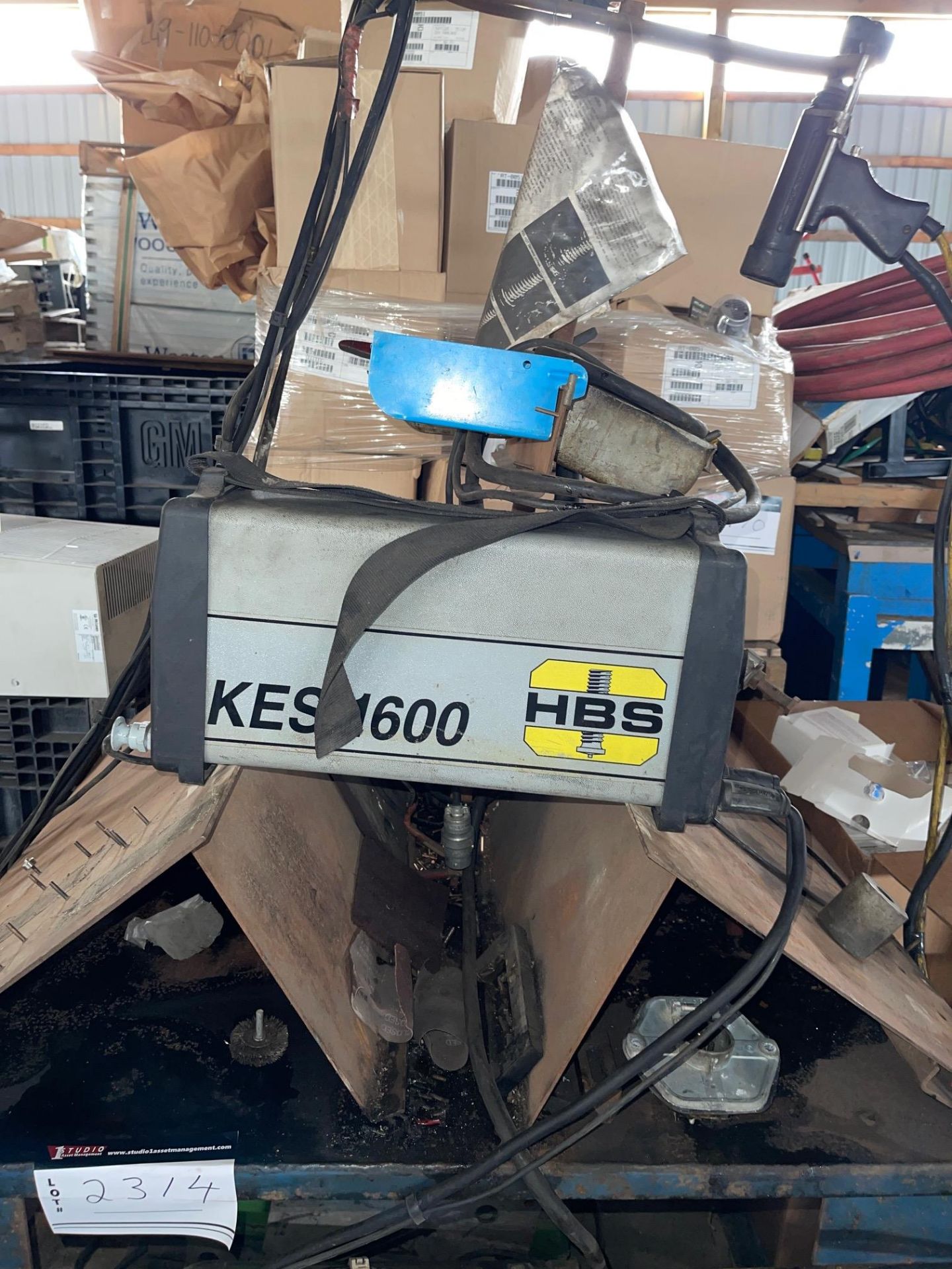 LOT/(2)STUD WELDERS, HBSPMK-20, PN-KES 1600, 110V, 3AMP, APPROX 20’ CORD & GUN, MIDWEST FASTENERS - Image 2 of 8