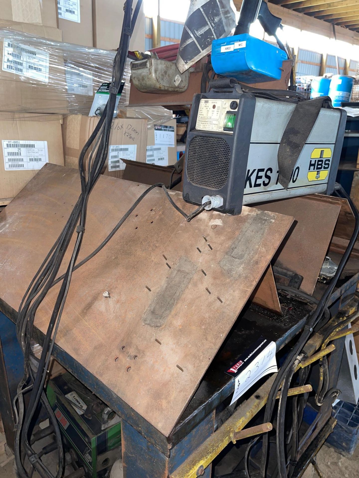 LOT/(2)STUD WELDERS, HBSPMK-20, PN-KES 1600, 110V, 3AMP, APPROX 20’ CORD & GUN, MIDWEST FASTENERS - Image 3 of 8