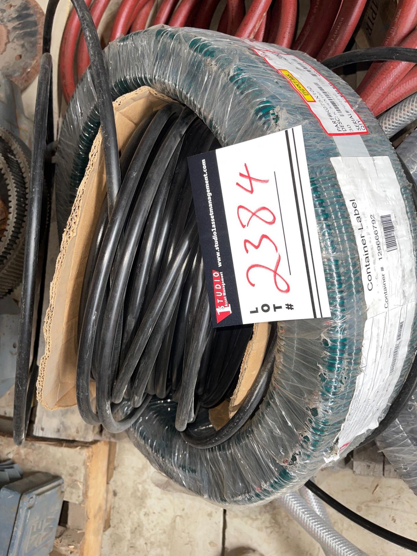 LOT/ ¾” TIGER FLEX HOSE, PART K075, 100 FT, ADVANCED TECHNOLOGY, ½” OD, 3/8” ID, 125 PSI, 100 FT - Image 2 of 3