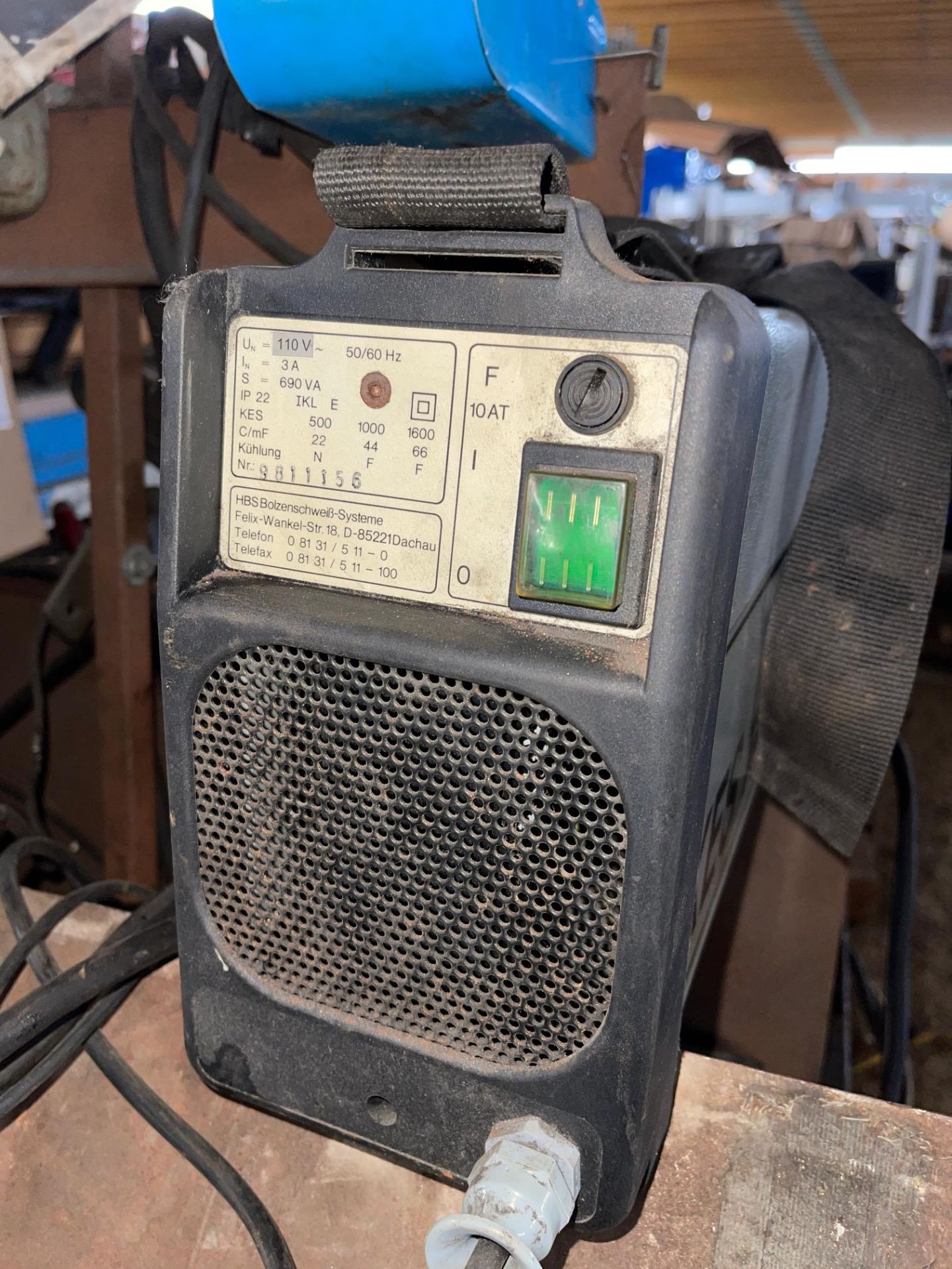 LOT/(2)STUD WELDERS, HBSPMK-20, PN-KES 1600, 110V, 3AMP, APPROX 20’ CORD & GUN, MIDWEST FASTENERS - Image 8 of 8