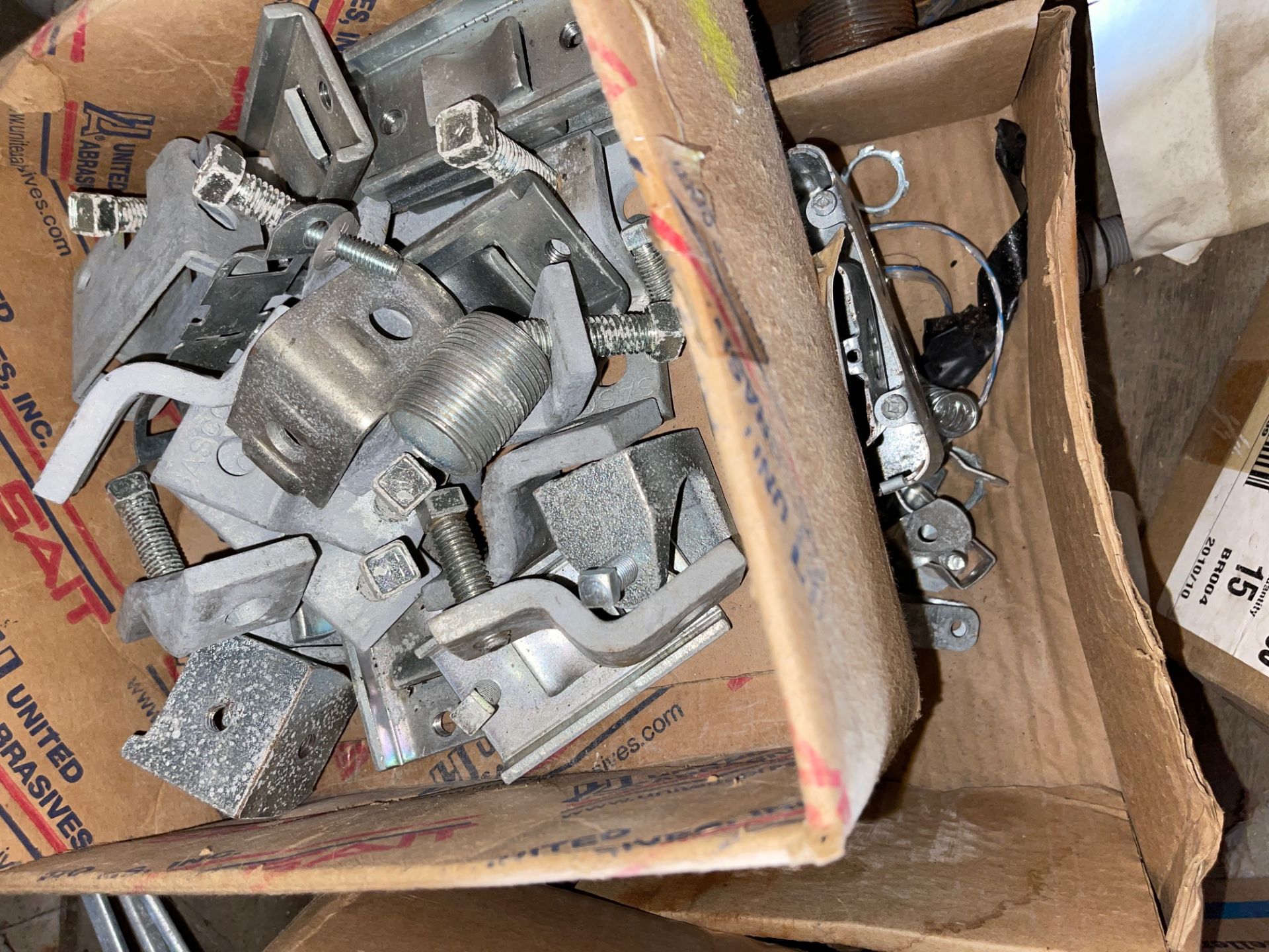 LOT/ 1” INCH PIPE STAND OFFS (50), 2” RIGID PIPE CLAMPS PLUS (50) - Image 2 of 6