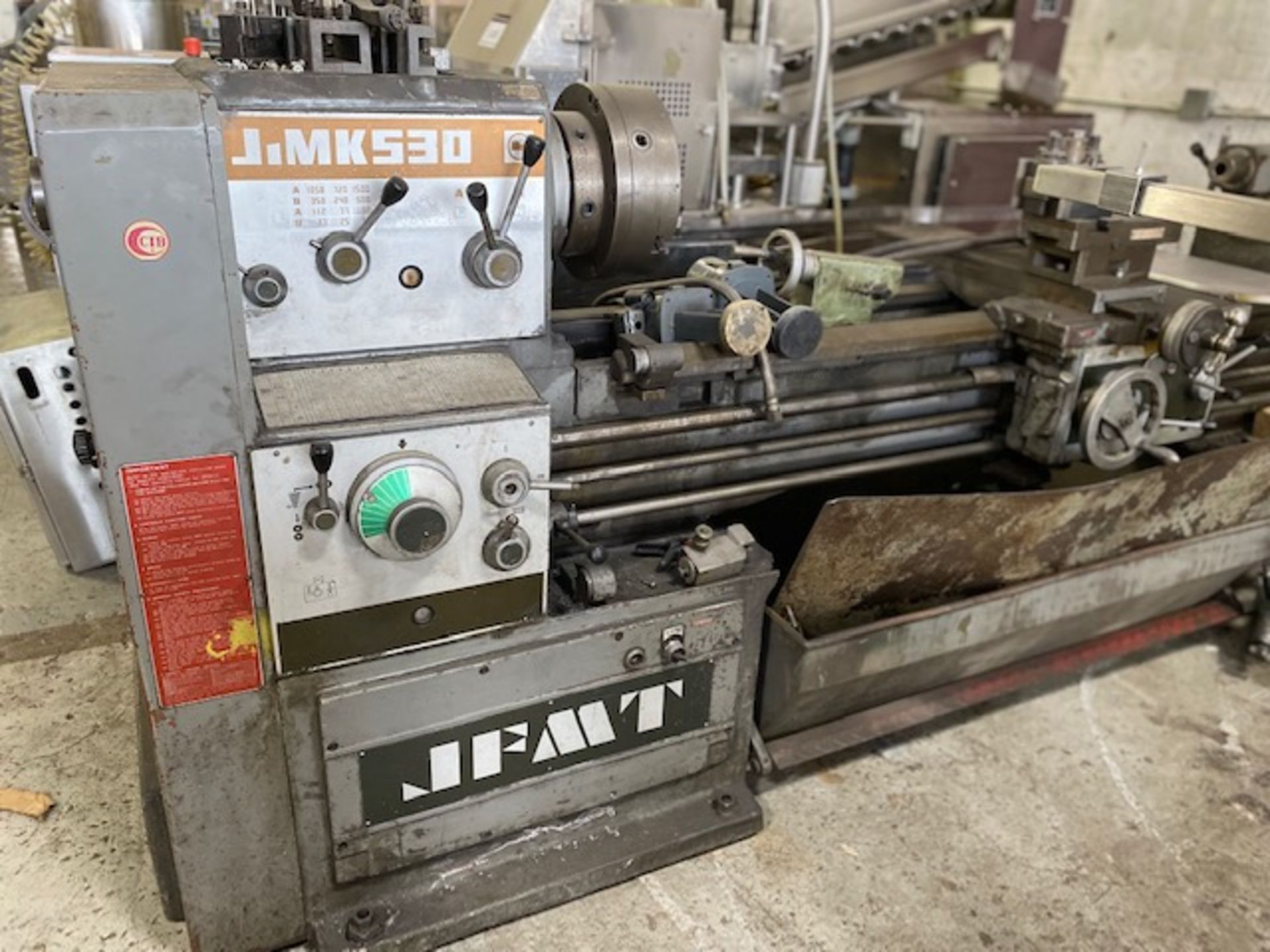 POWER MASTER MACHINERY LAITHE MACHINE (METAL SHAPER), J. MK 530 - 575 VOLT (AS IS WHERE IS)