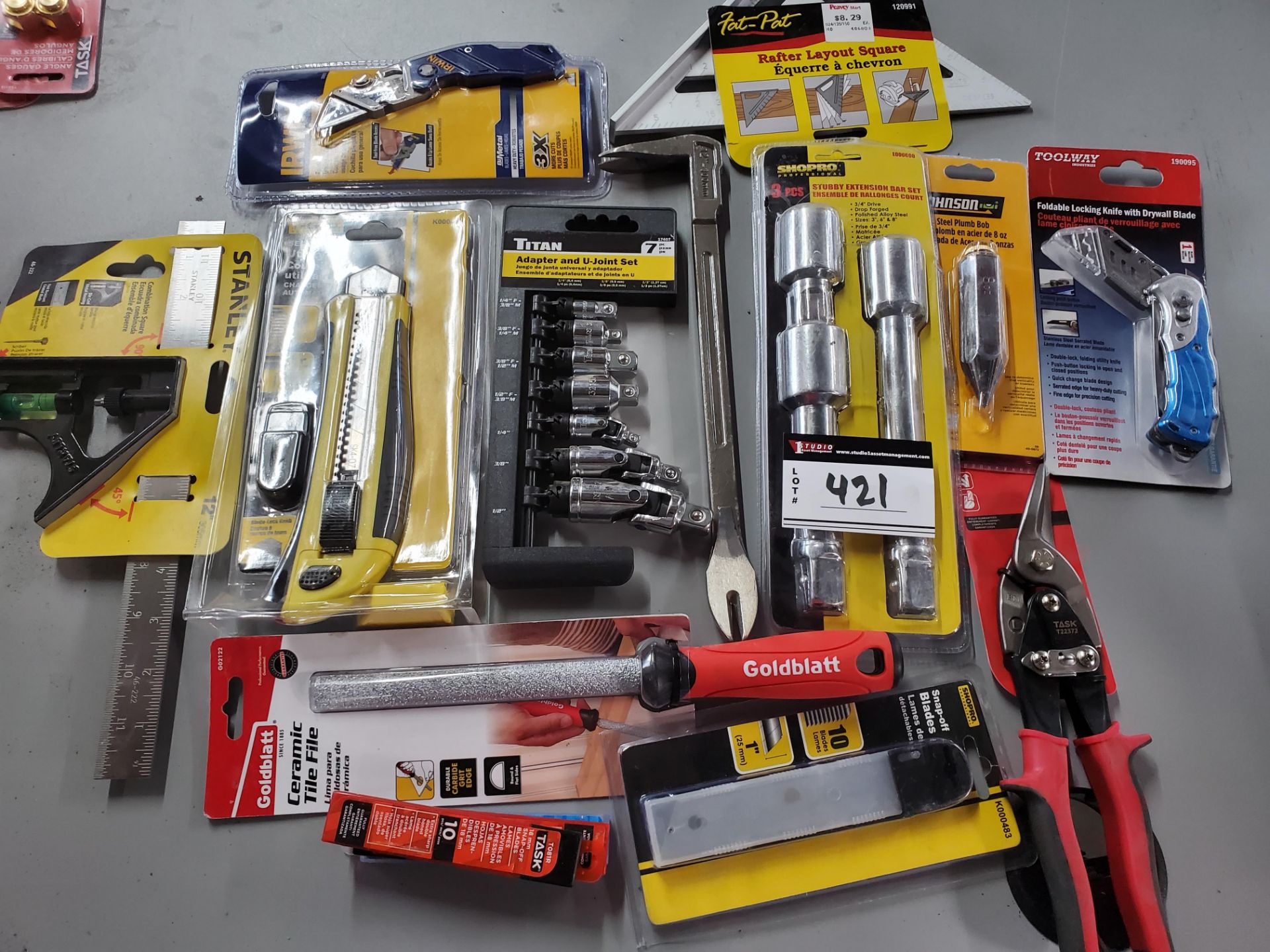 LOT/TOOLS, QTY 10