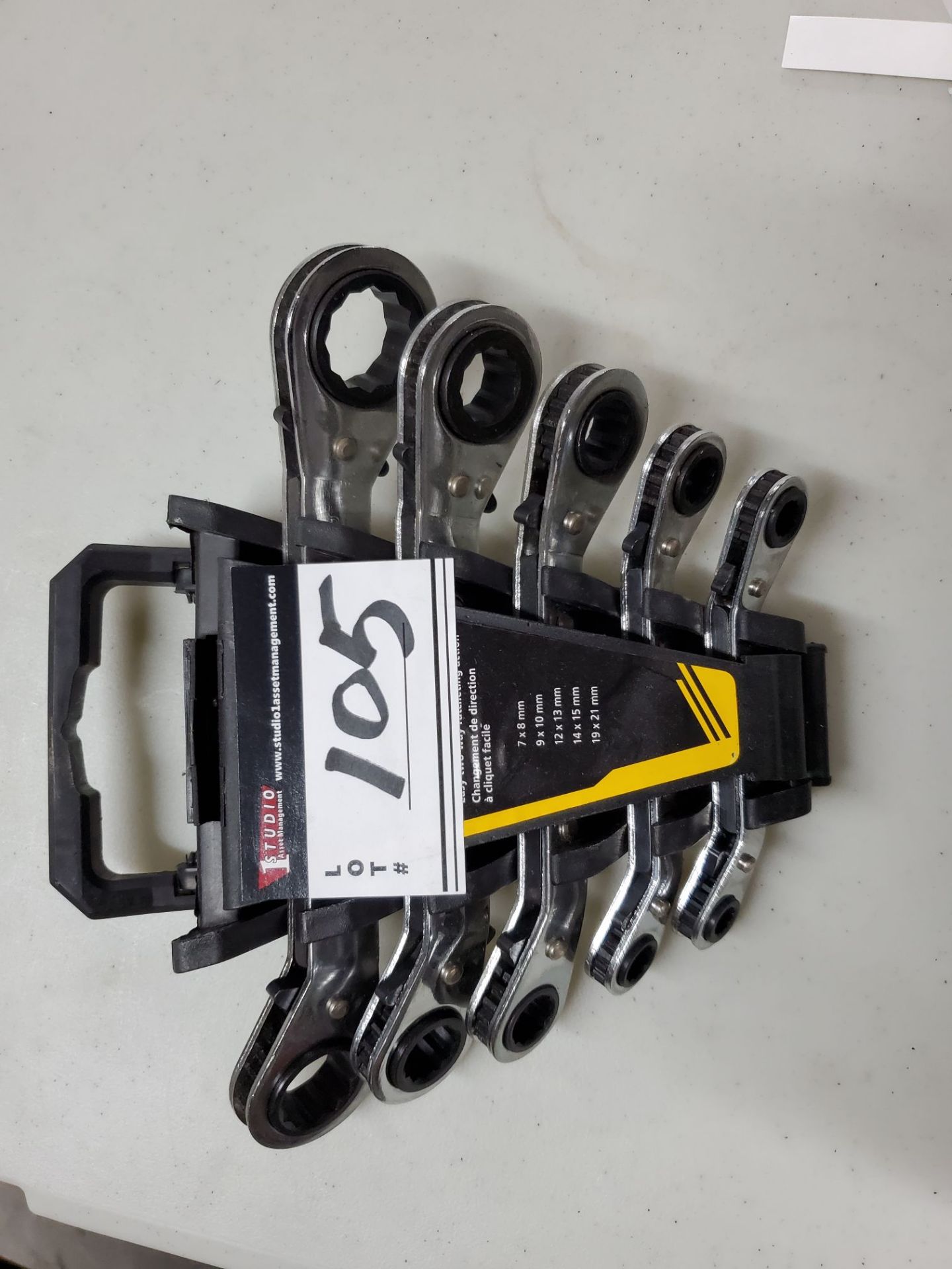 LOT/WRENCH SET, 5PC FULLER BOX WRENCH SET, QTY2 (NEW)