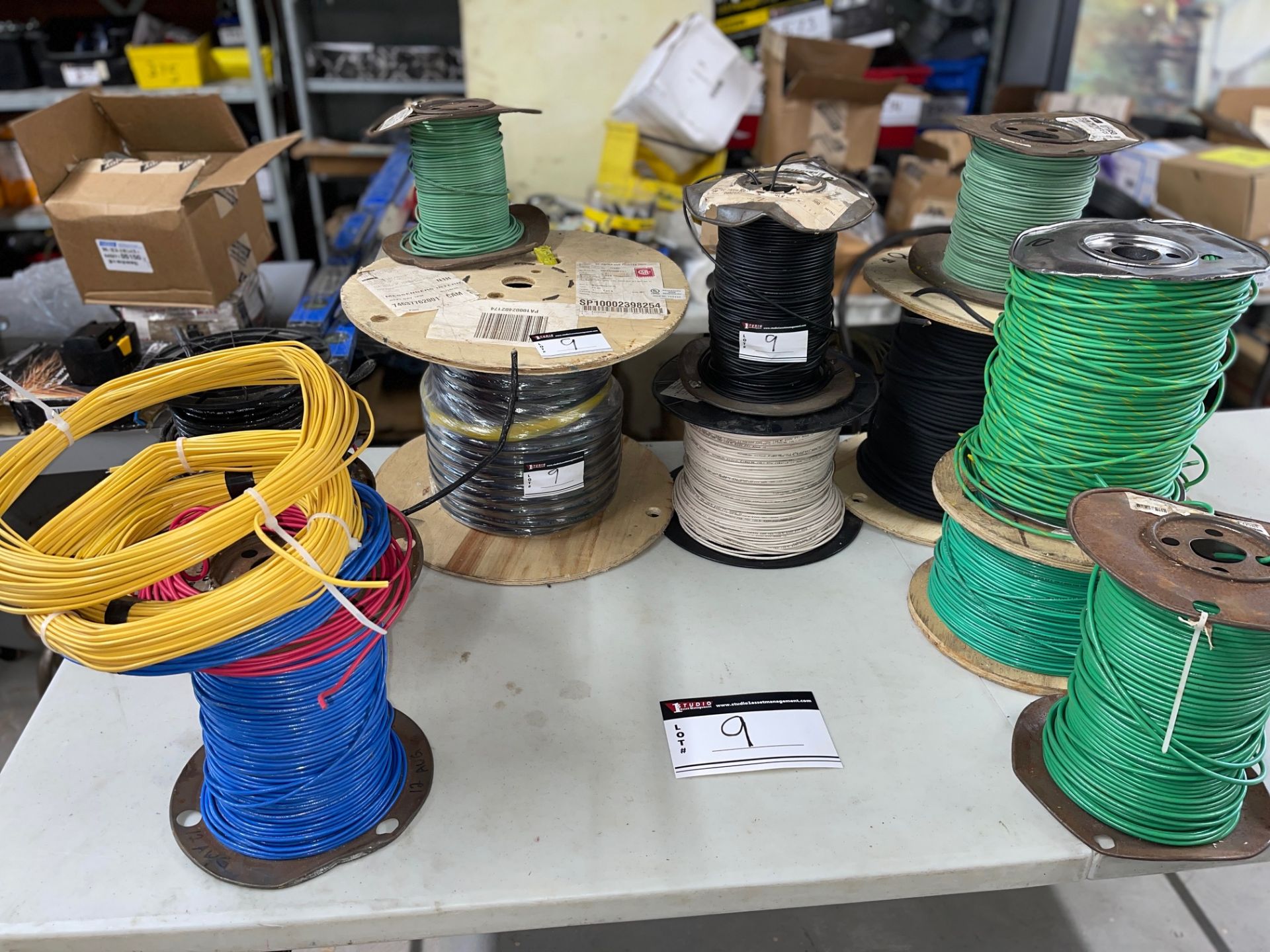 LOT/(13) SPOOLS OF WIRE - Image 6 of 6