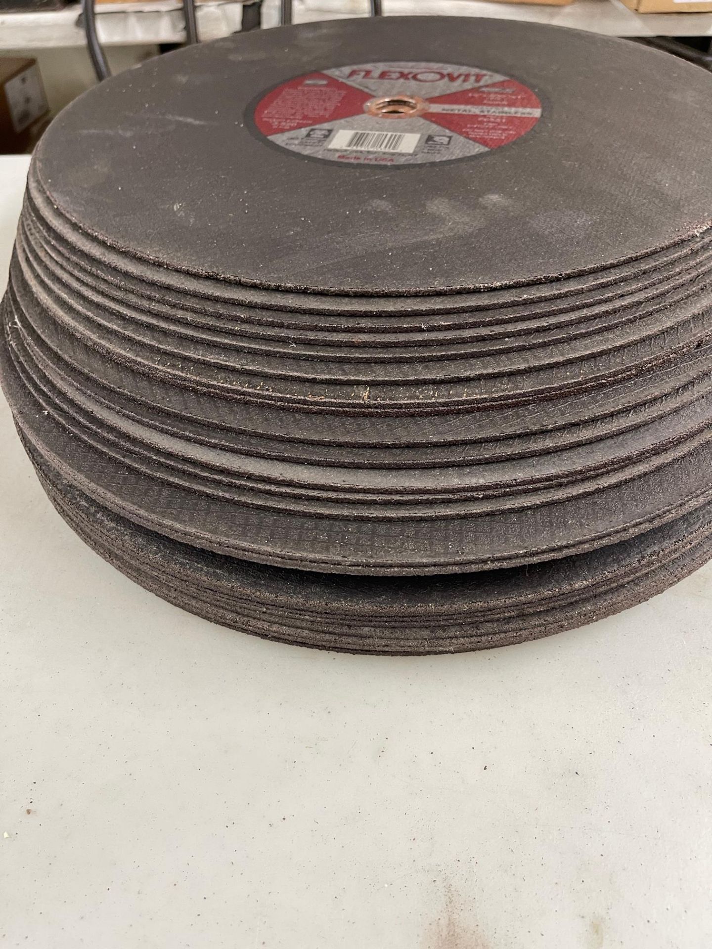 LOT/(30), FLEXOVIT 16”X 3/32" X 1”, METAL AND S/S CHOP SAW BLADES - Image 2 of 5