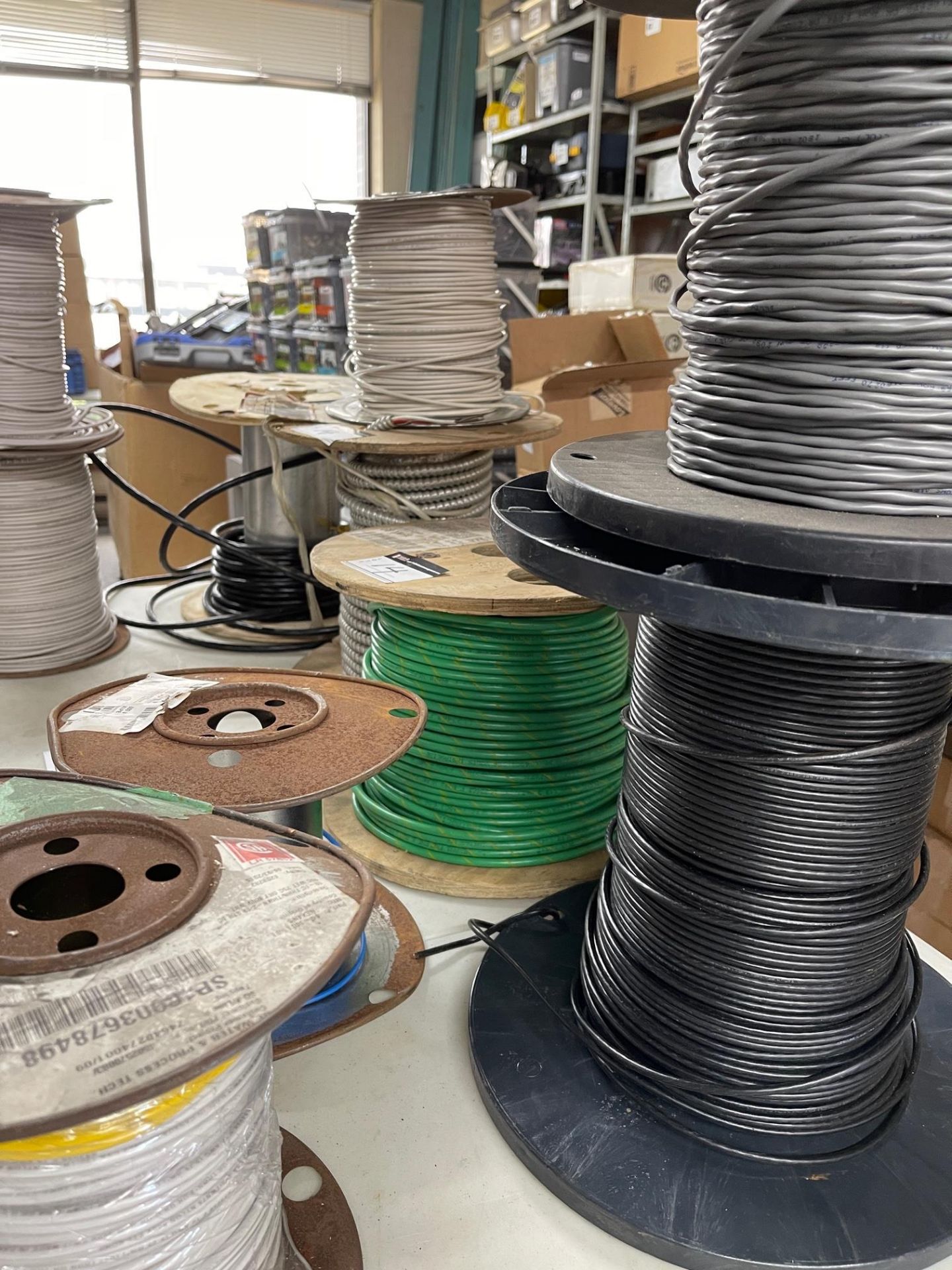 LOT/ASSORTED WIRES, 10 SPOOLS - Image 6 of 6