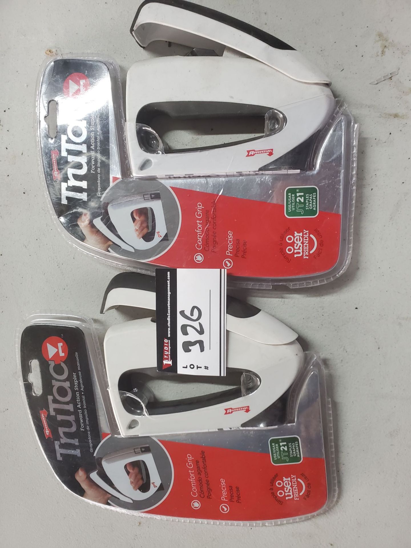 LOT/STAPLER, TRUTAC: FORWARD FACING, QTY 2