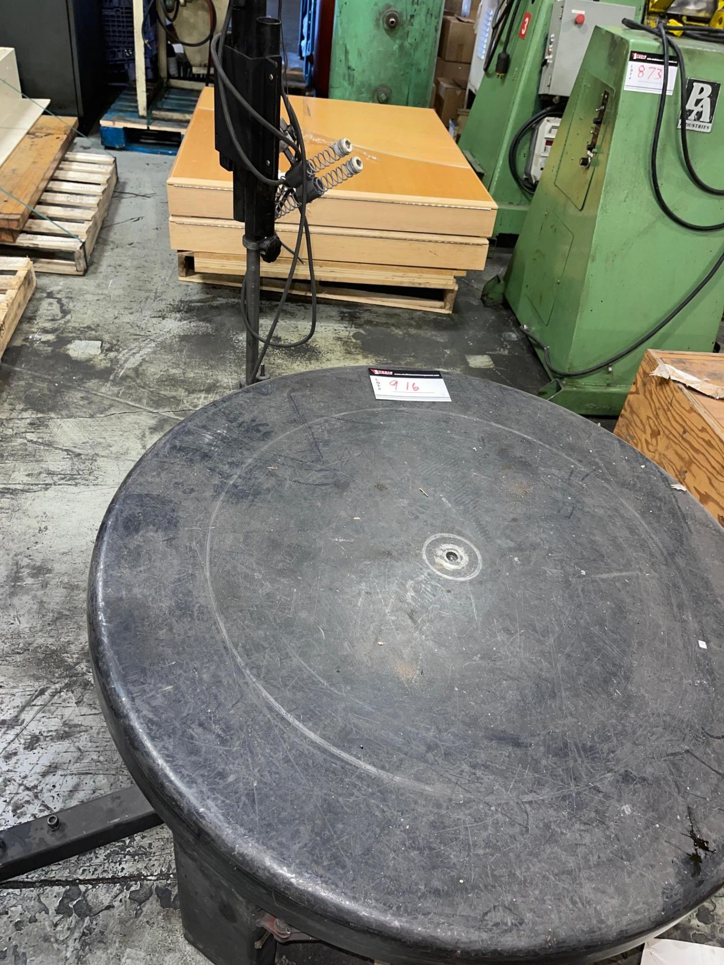 STRIP AND WIRE UNCOILER, 41” DIAMETER