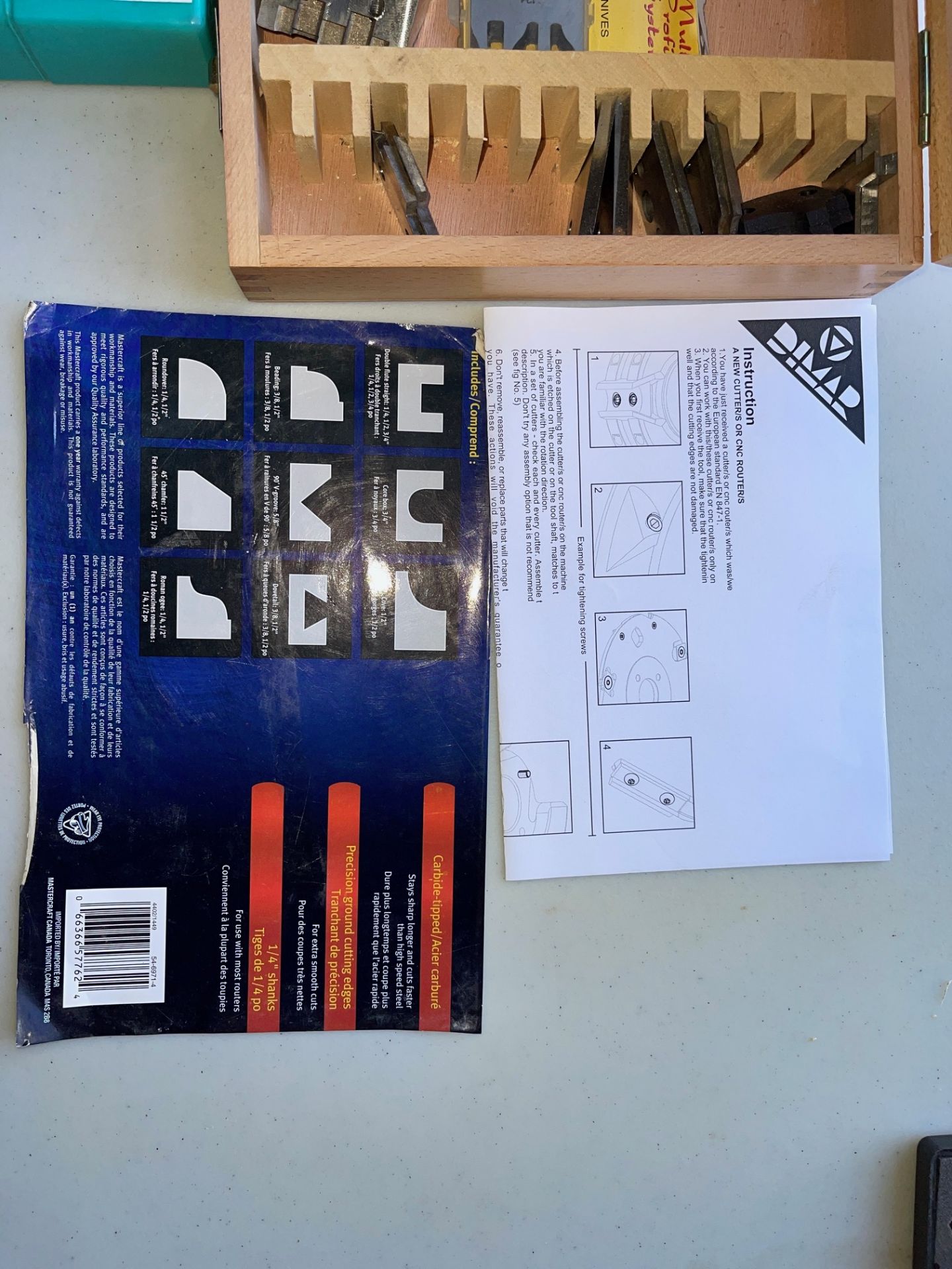 LOT/ CARBIDE TIPPED PRECISION GROUND CUTTING EDGES, QUARTER AND SHANKS ETC FOR CNC MACHINE - Image 3 of 4