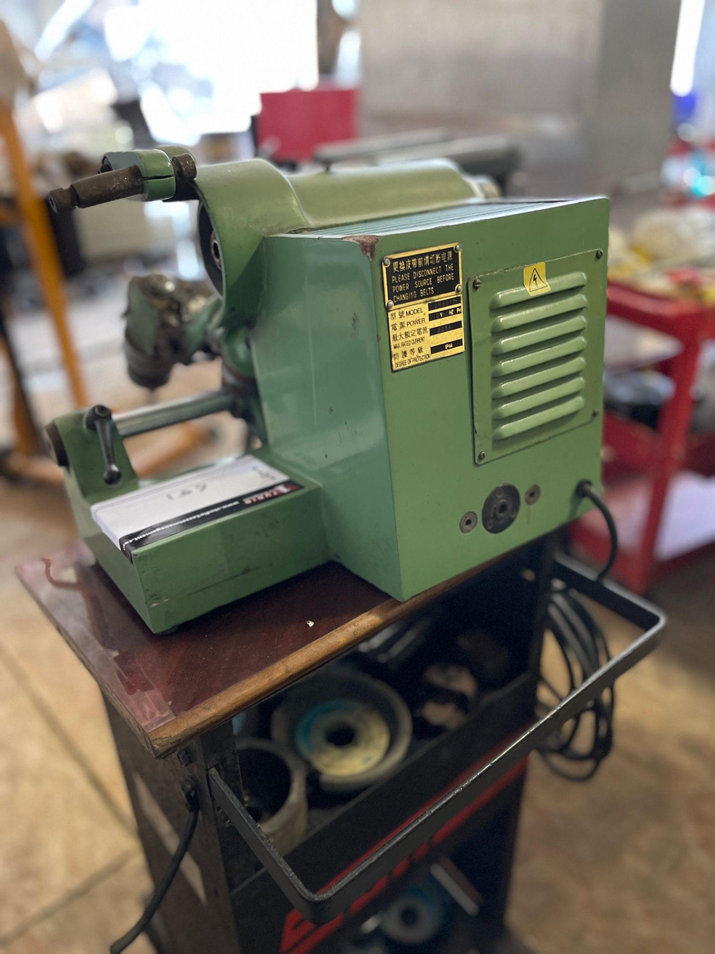 ENGRAVING CUTTER/GRINGER MACHINE, CLAMP DIA 15MM, MODEL 2M6015 - Image 3 of 6