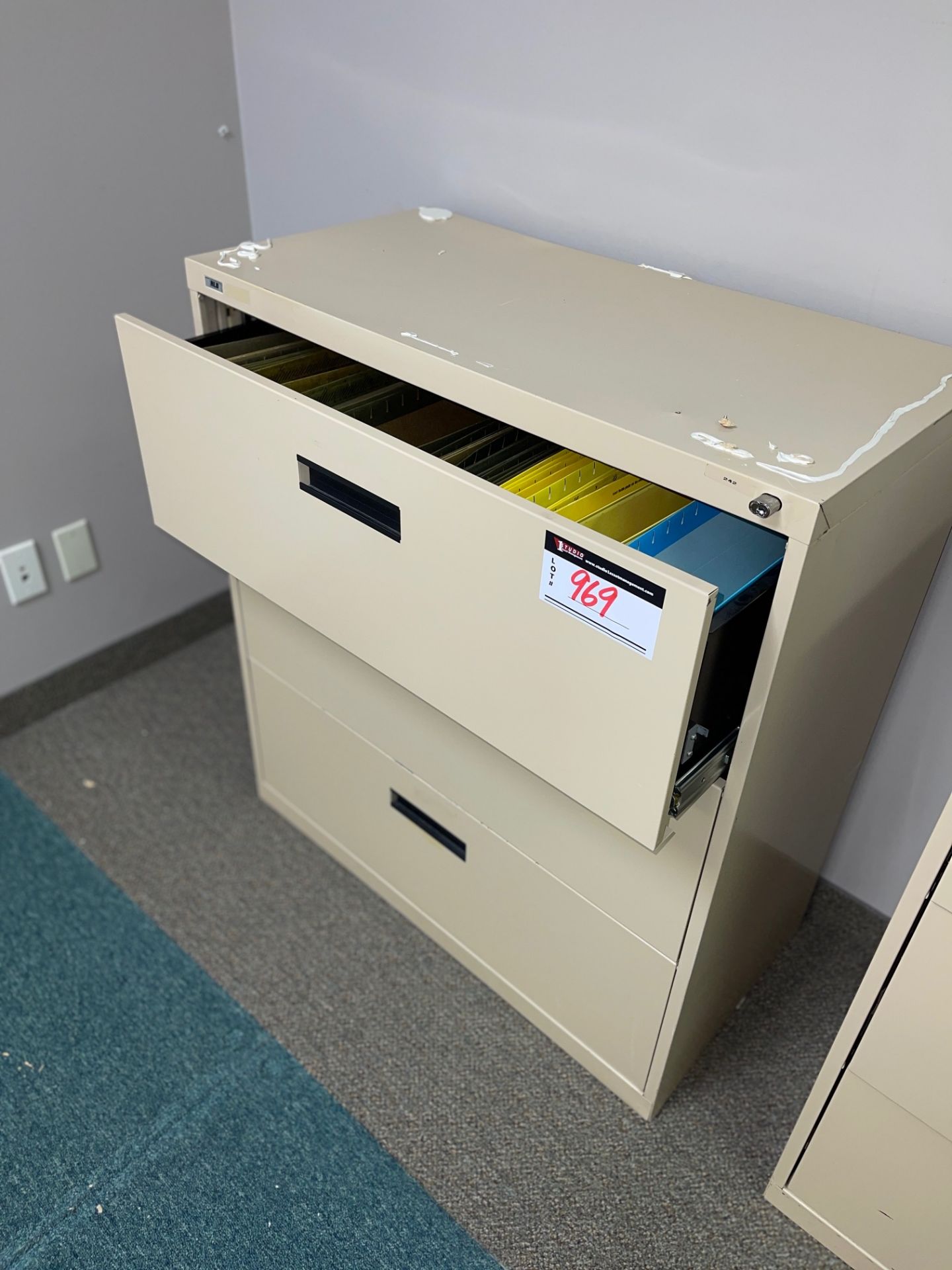 3-DRAWER LATERAL FILING CABINET - Image 2 of 2