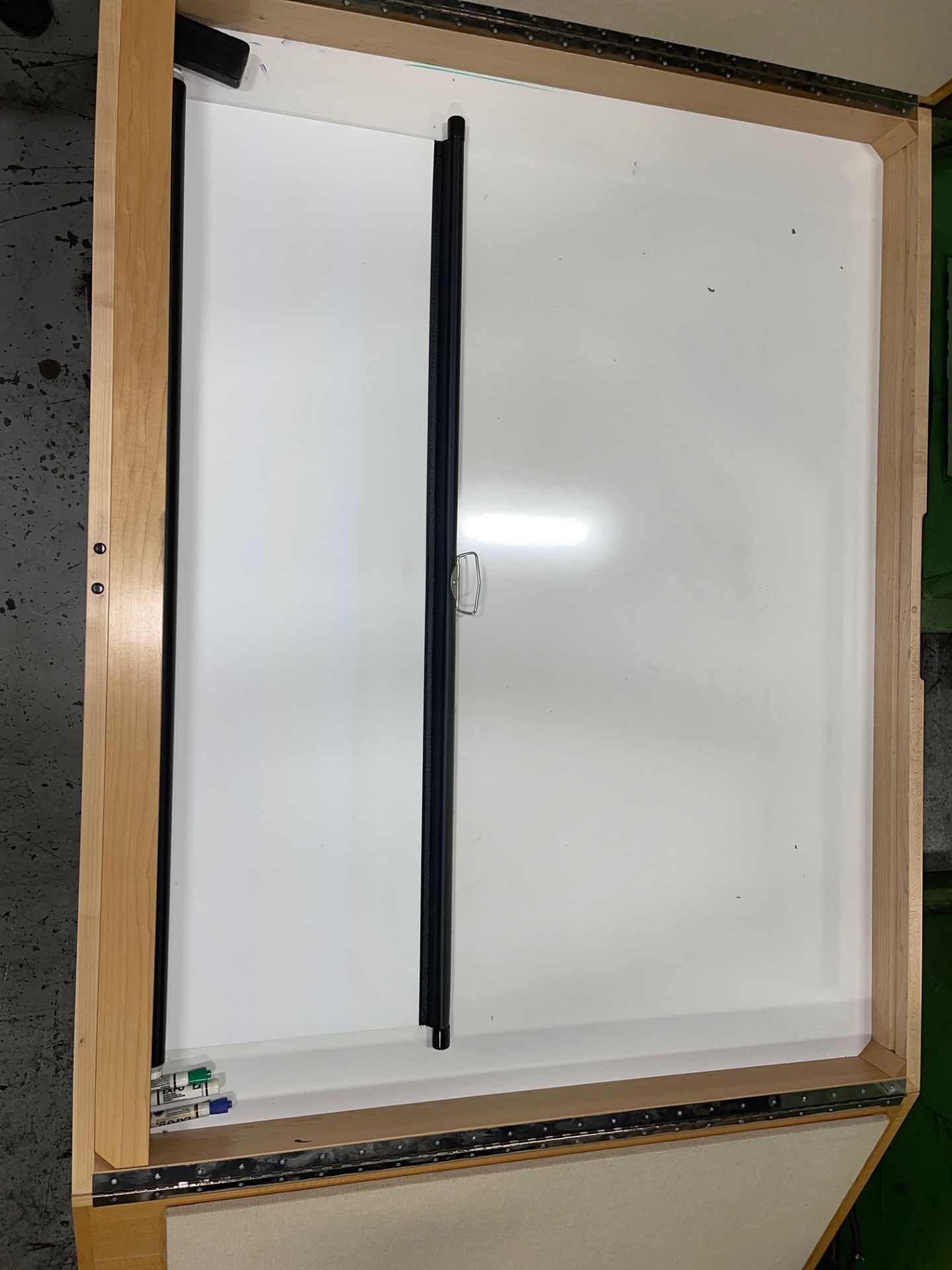 LOT/ (2) BOARDROOM WHITE BOARD, 5’ X 4’