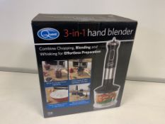 3 x NEW QUEST 3 IN 1 HAND BLENDERS