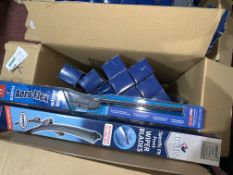 20 x ASSORTED BLUECOL WIPER BLADE SETS