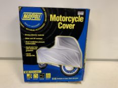 7 X BRAND NEW MAYPOLE MOTORCYCLE COVERS