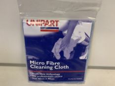 21 X BRAND NEW UNIPART MICROFIBRE CLEANING CLOTHS